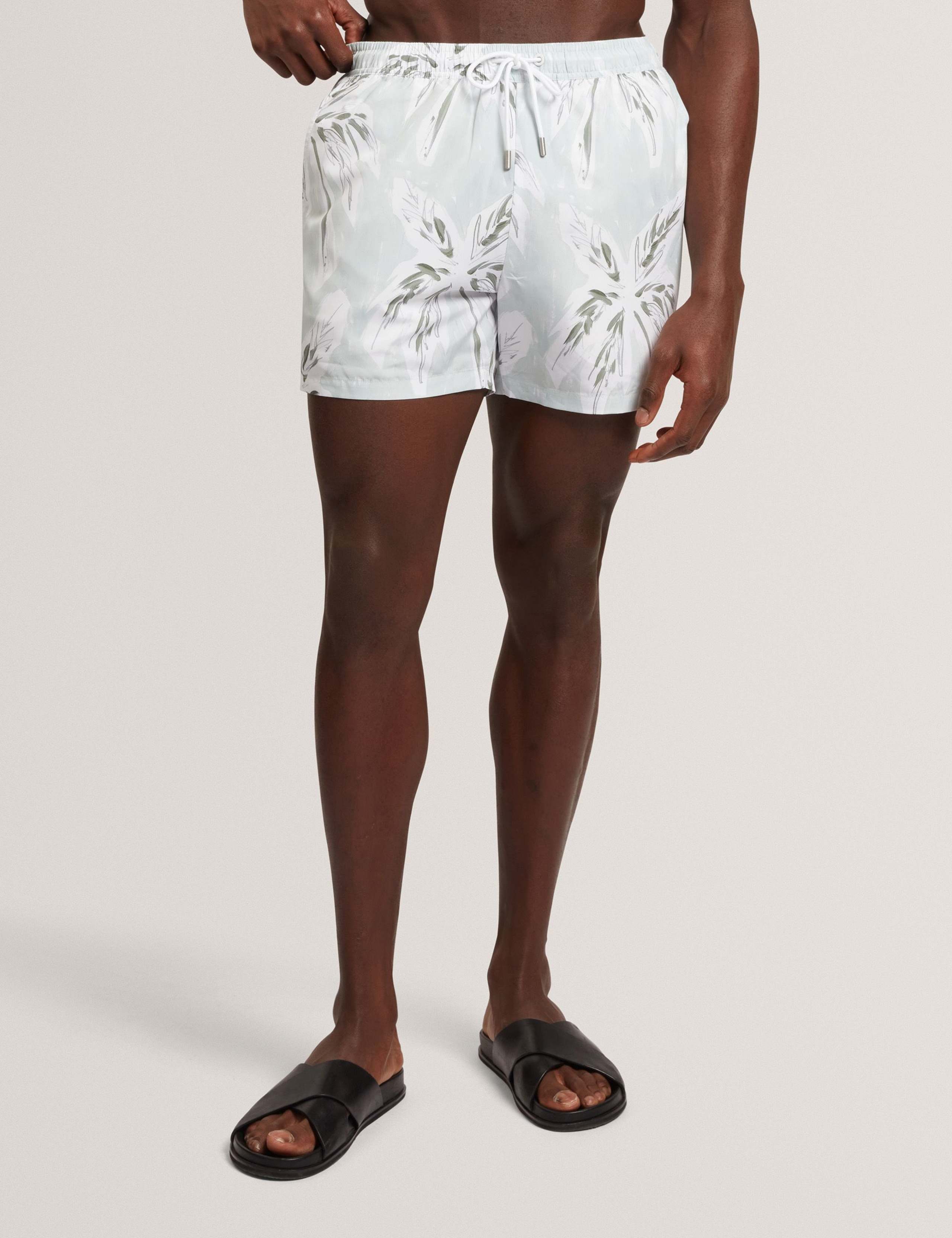 Palm Print Swim Shorts 3 of 7