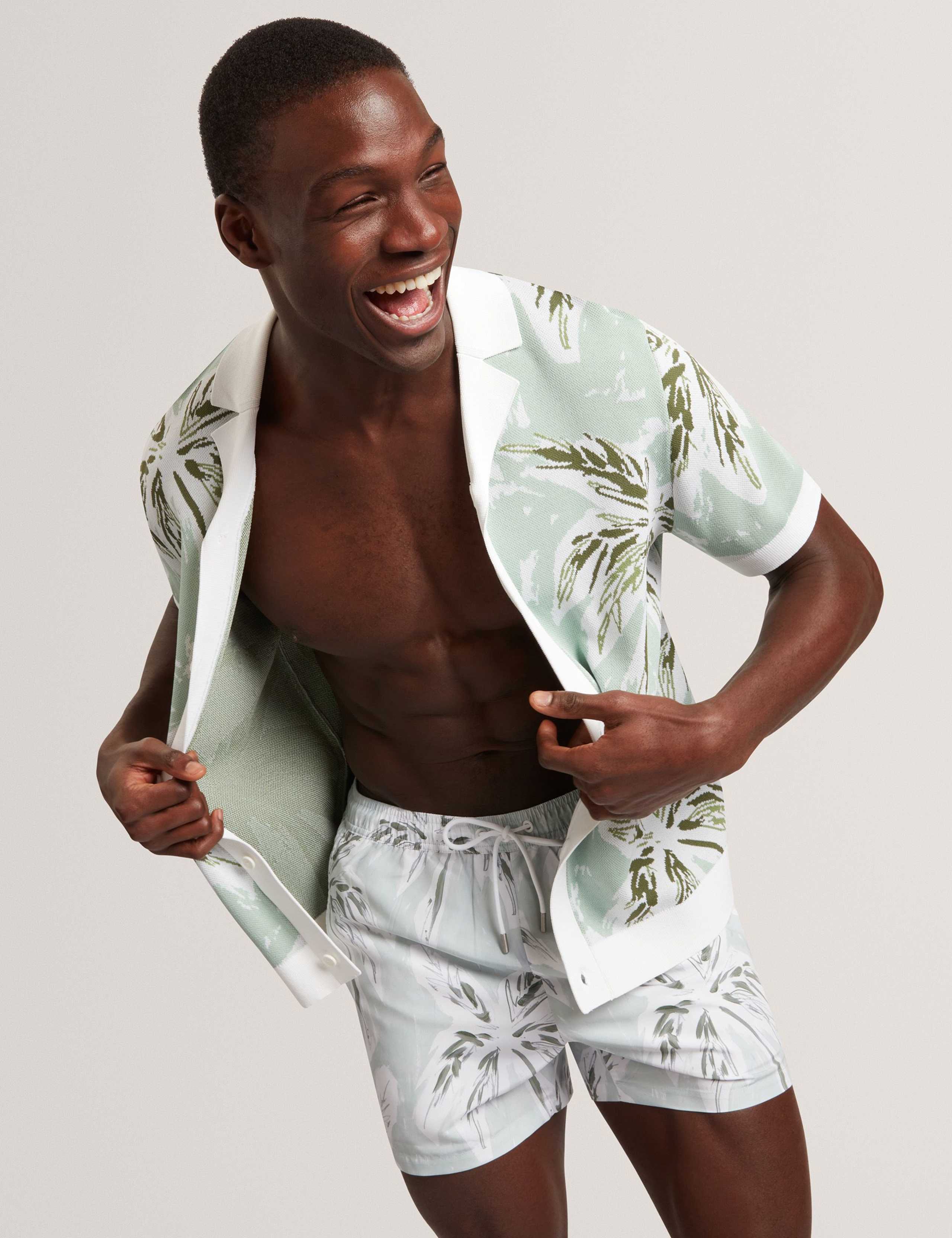 Palm Print Swim Shorts 7 of 7