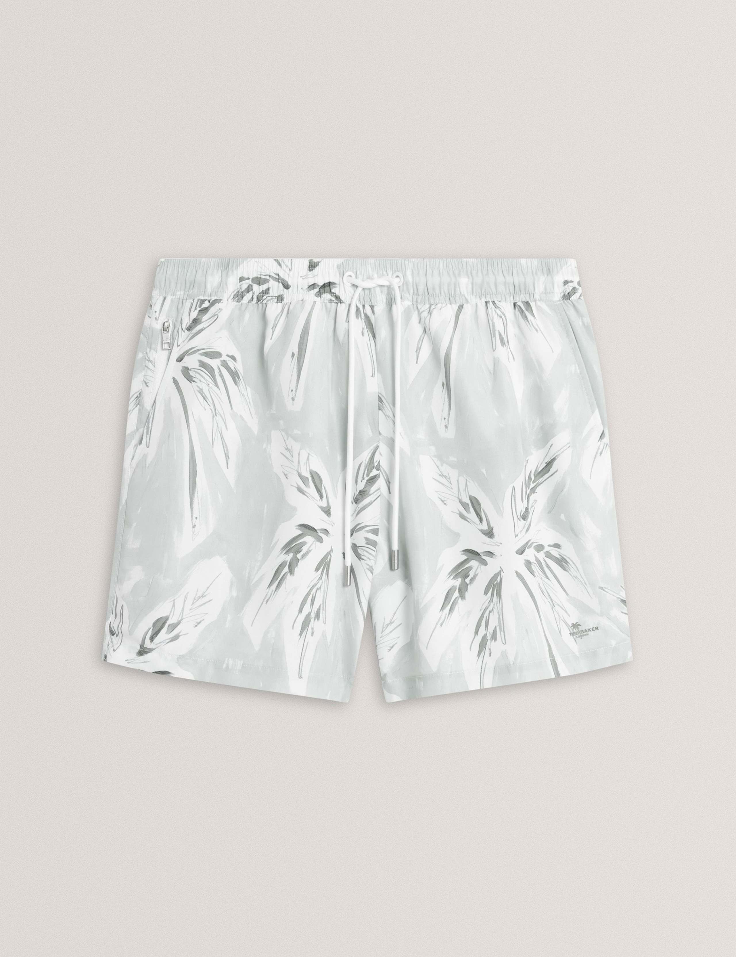 Palm Print Swim Shorts 2 of 7