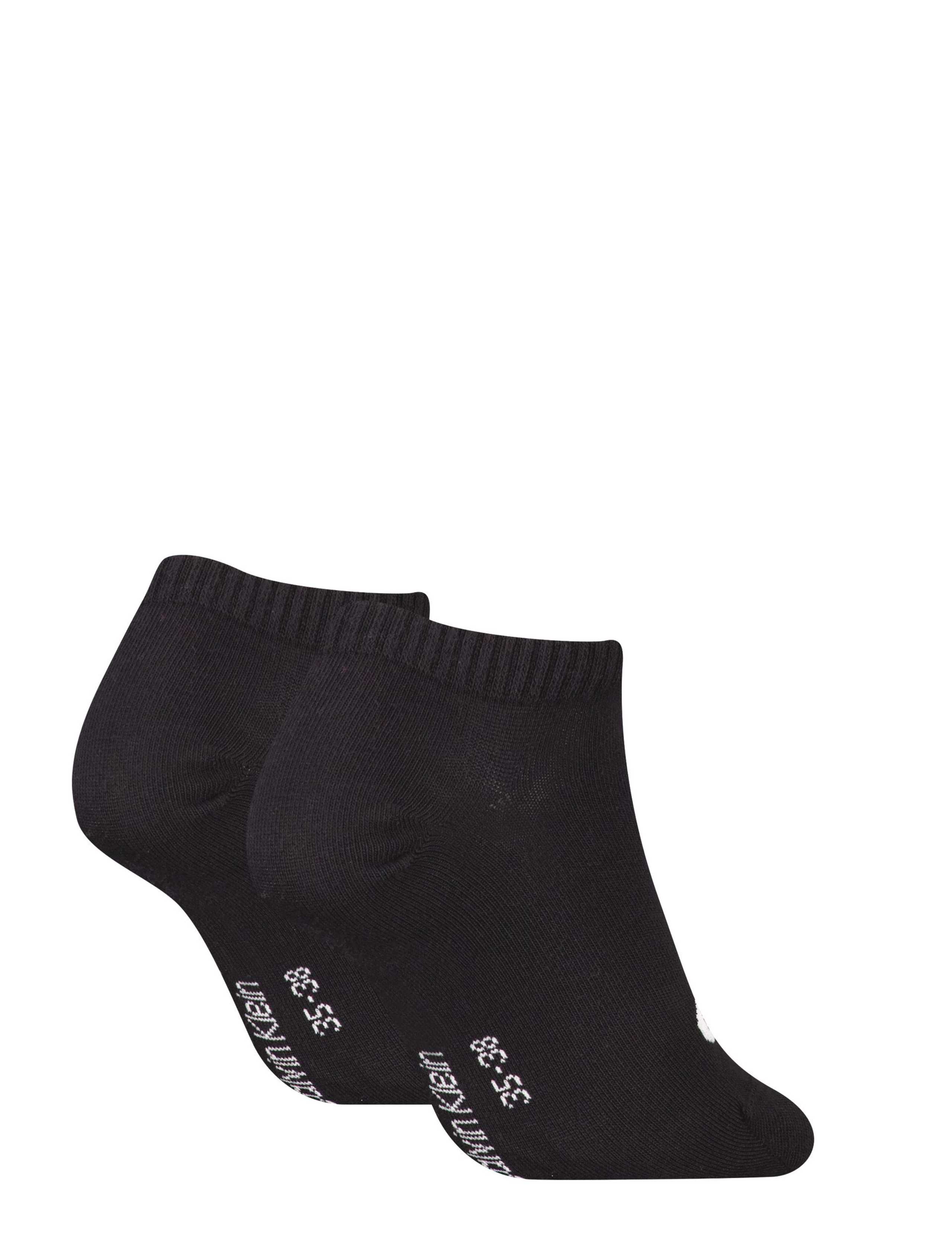 2 Pack Cotton Rich Monogram Logo Trainer Socks 2 of 2