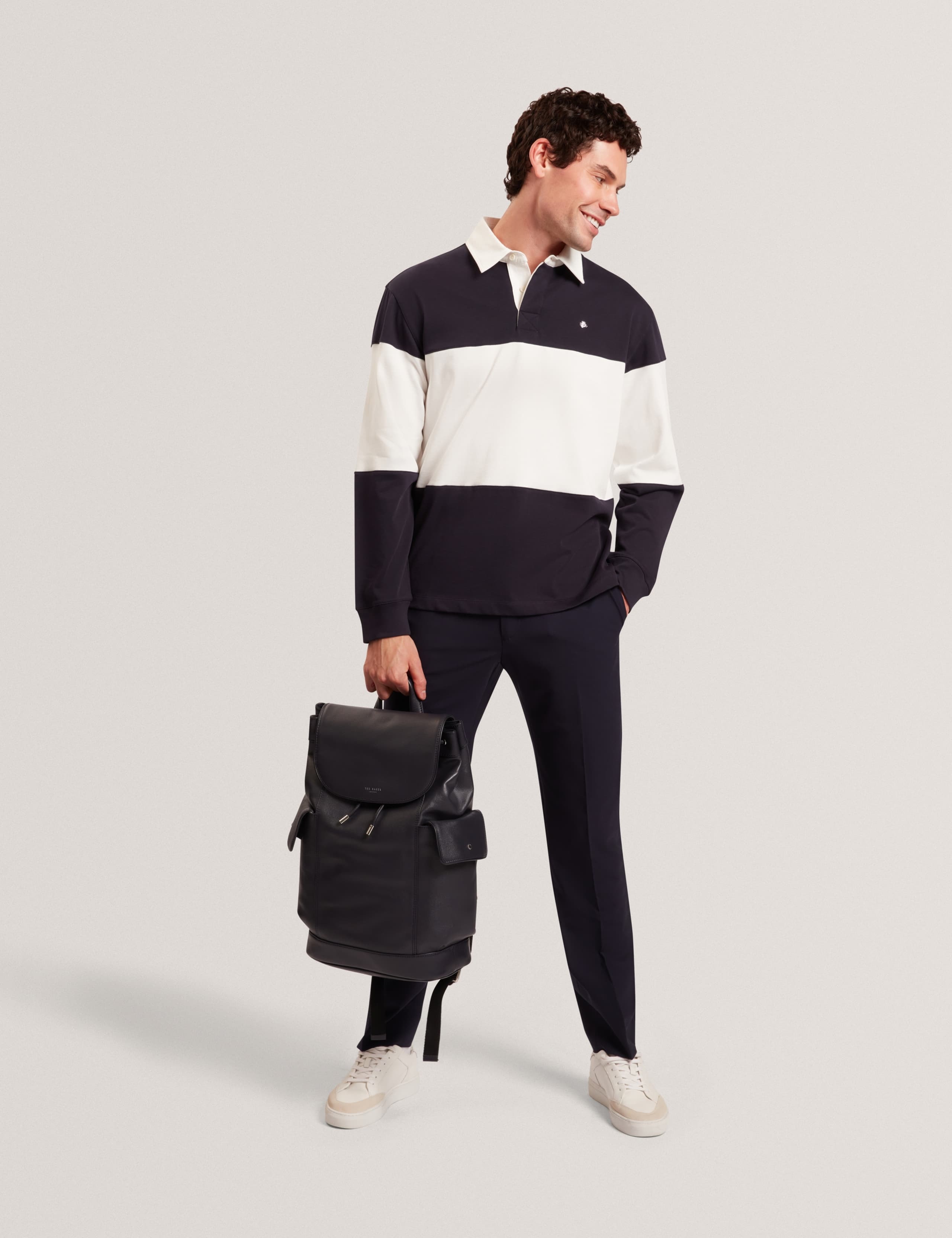 Pure Cotton Striped Rugby Shirt 3 of 6