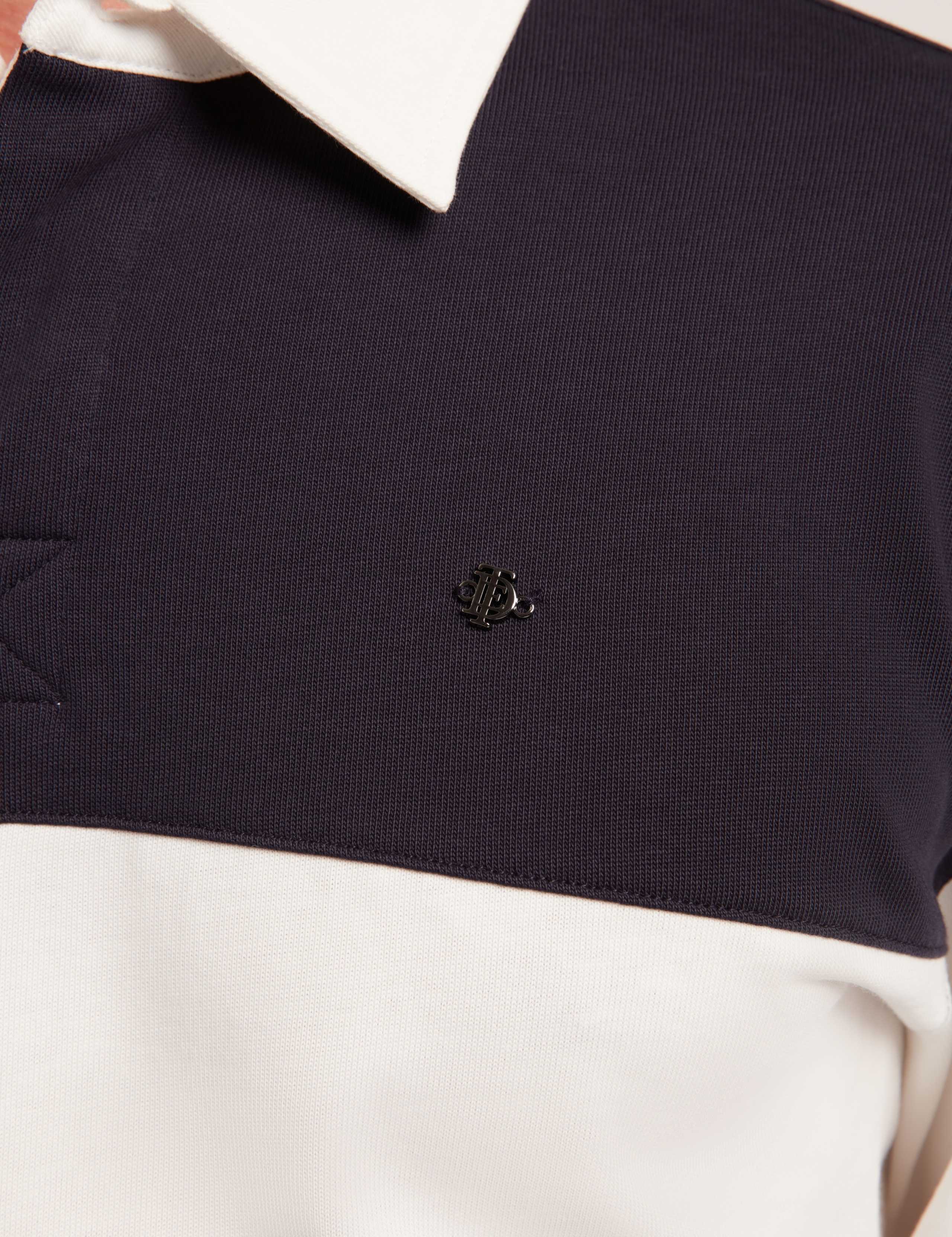 Pure Cotton Striped Rugby Shirt 4 of 6