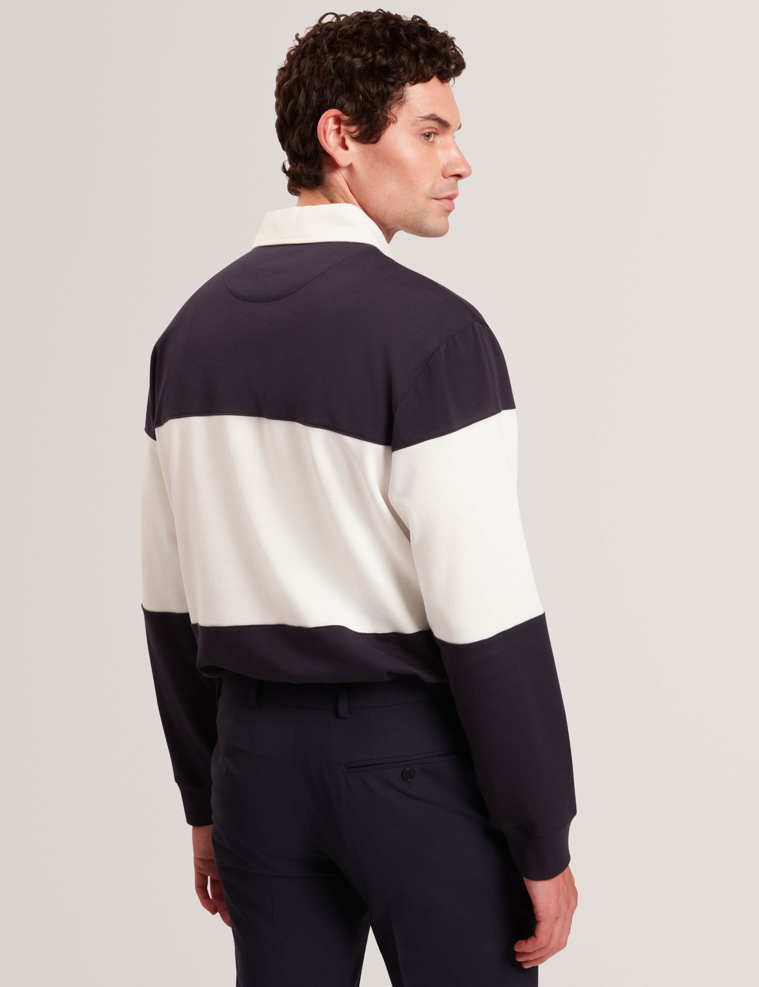 Pure Cotton Striped Rugby Shirt 5 of 6