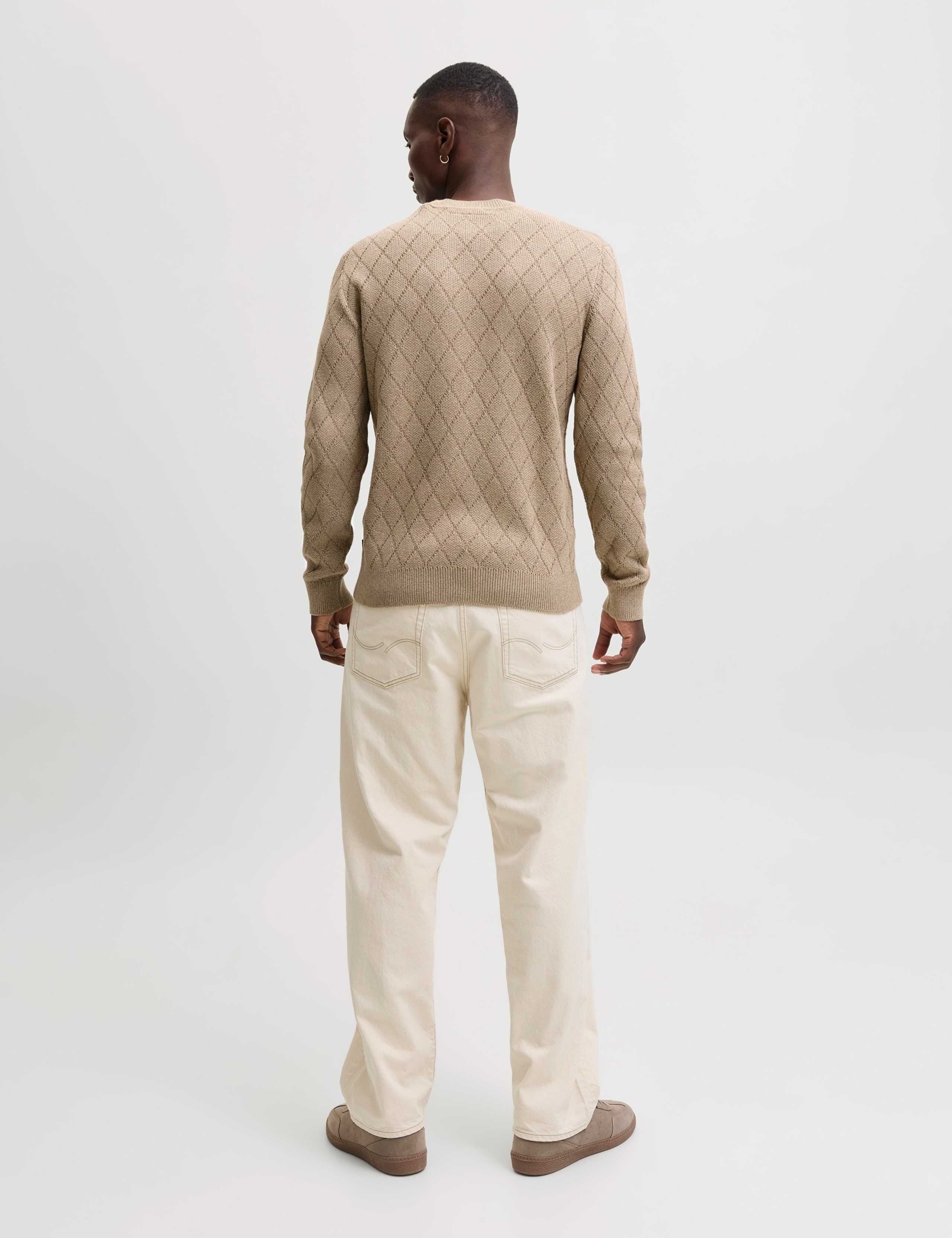 Pure Cotton Crew Neck Jumper 3 of 6