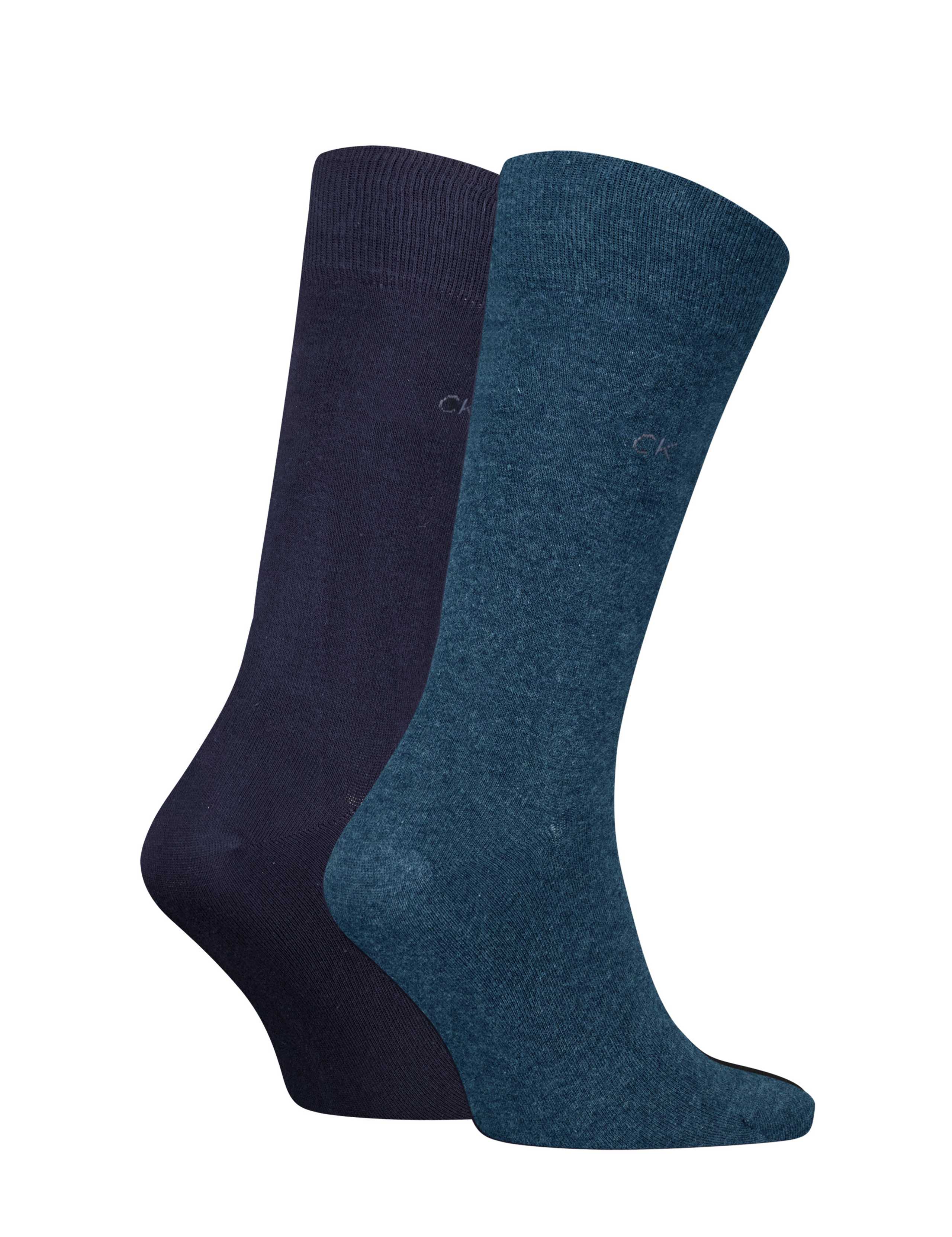 2pk Cotton Rich Socks 2 of 2
