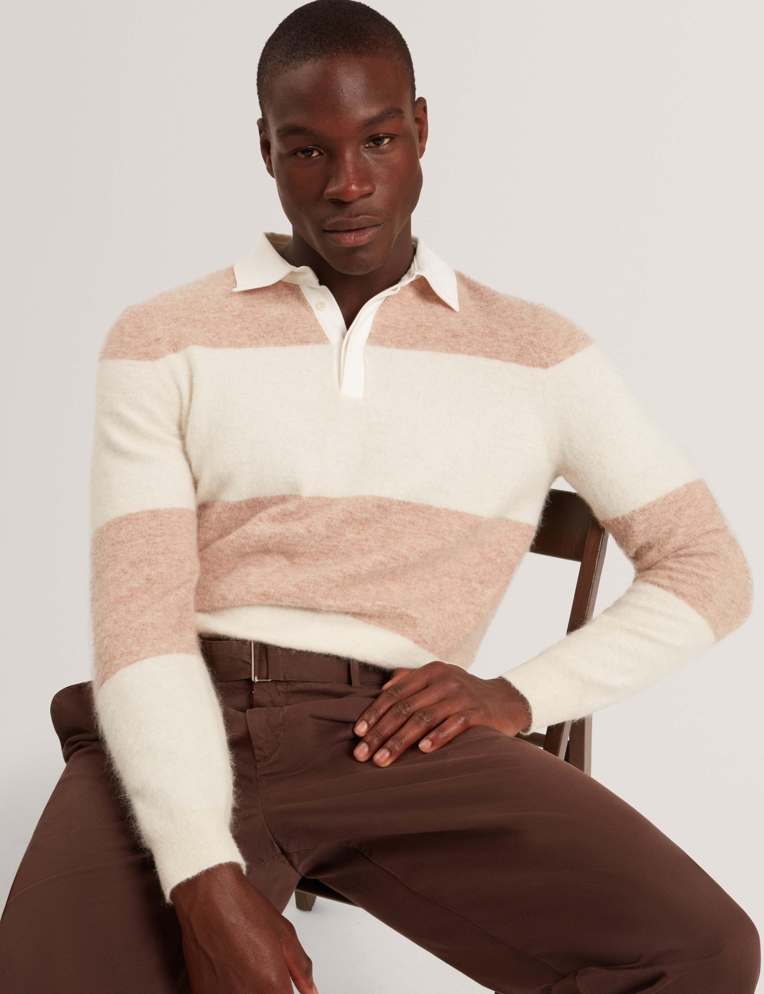 Alpaca Rich Knitted Rugby Shirt 7 of 7