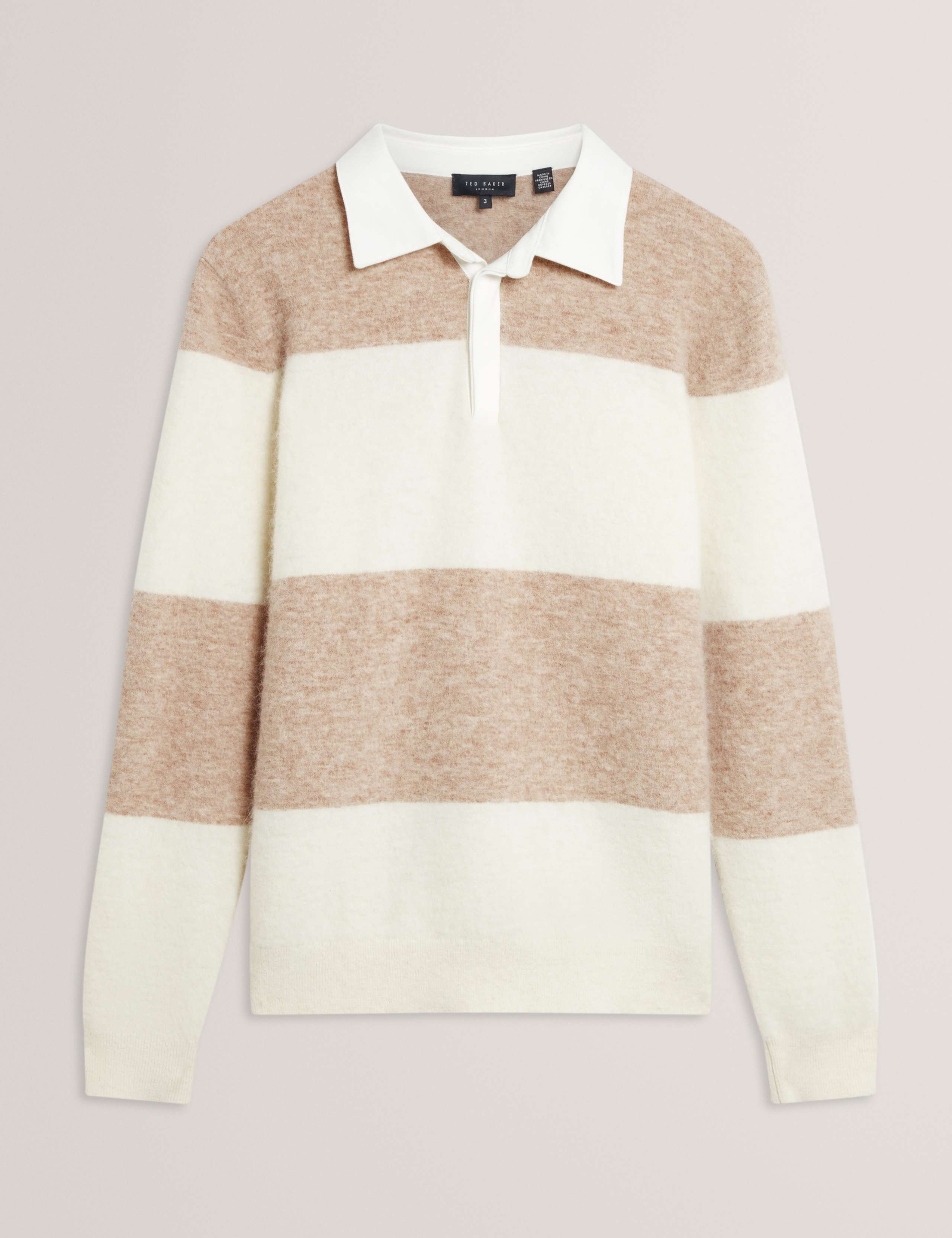 Alpaca Rich Knitted Rugby Shirt 2 of 7