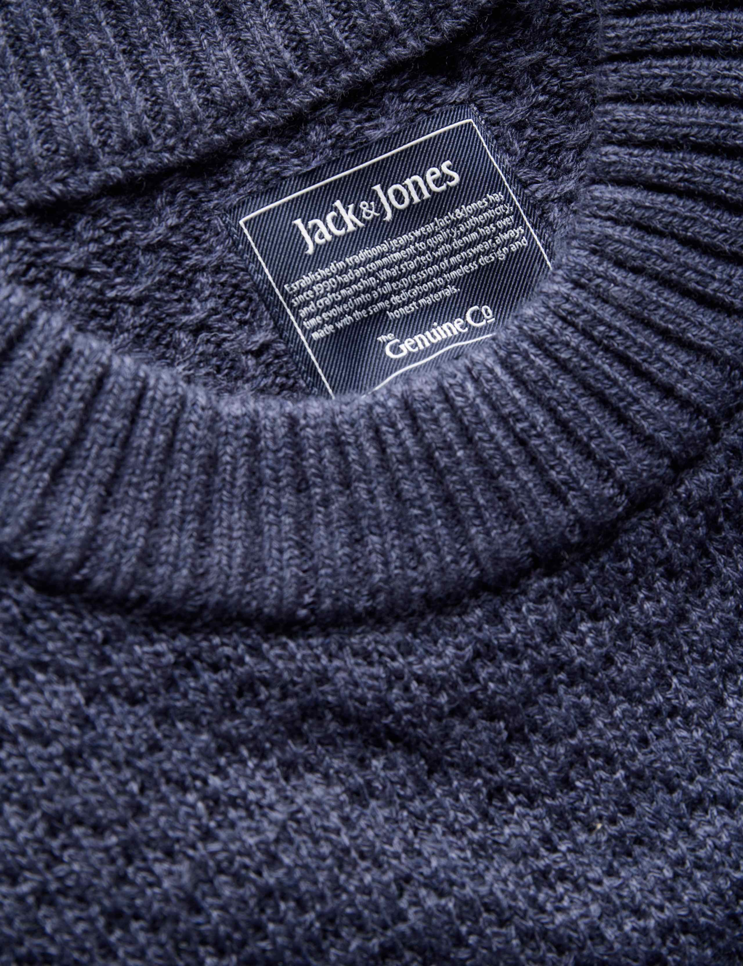 Structured Crew Neck Jumper 3 of 4