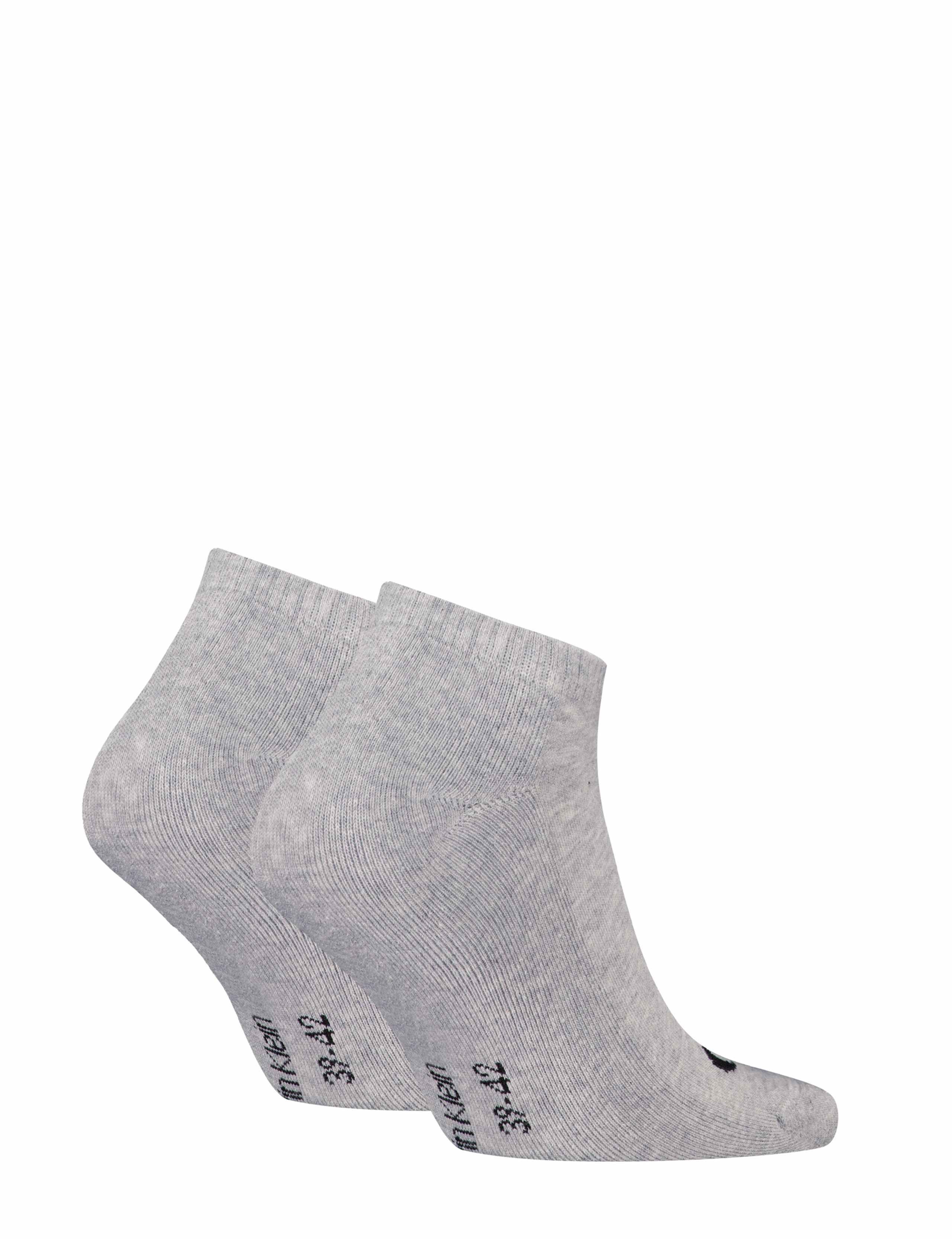 2pk Monogram Cotton Rich Trainer Socks 2 of 2