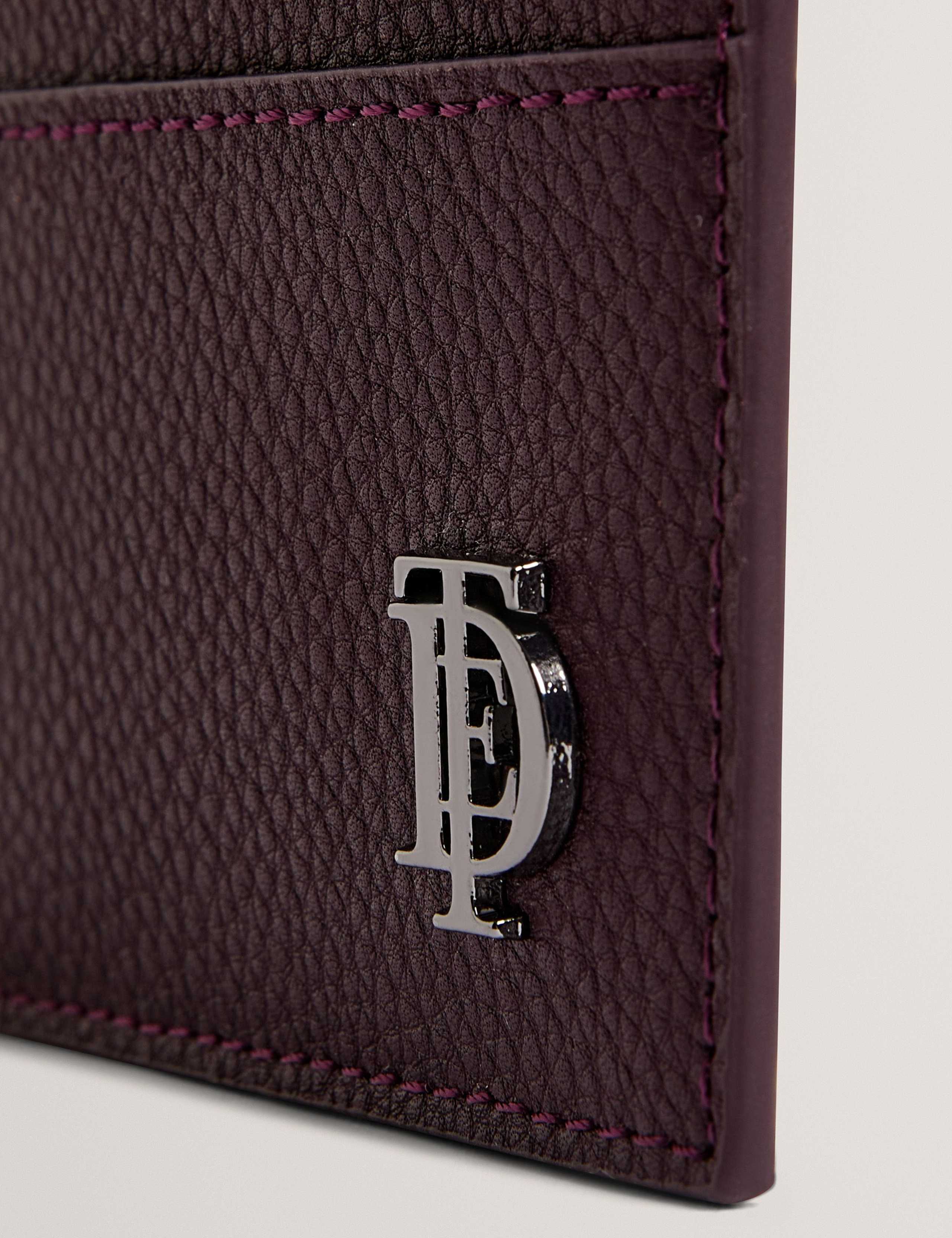 Pebbled Leather Card Holder 2 of 3