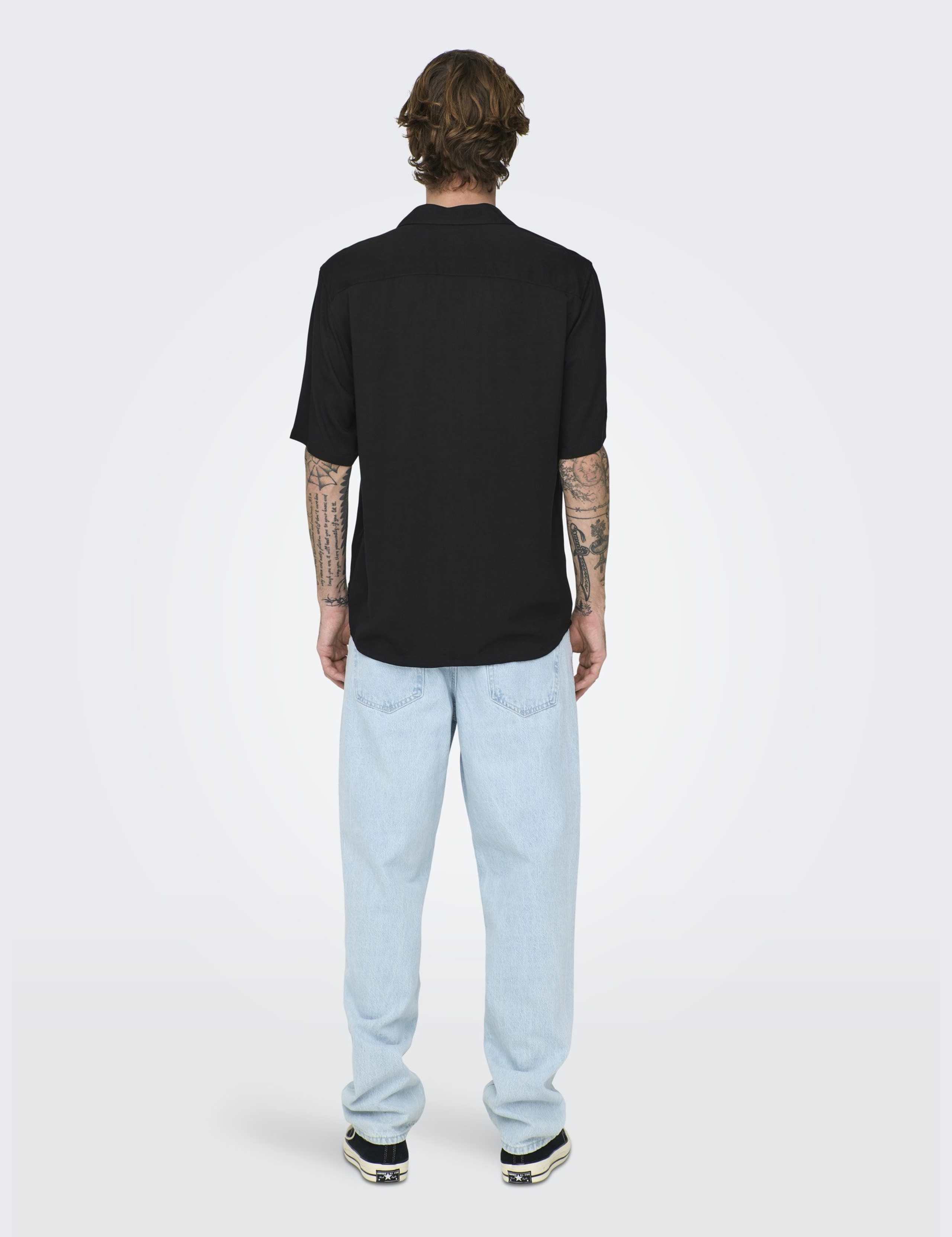 Regular Fit Easy Iron Cuban Collar Shirt 6 of 7
