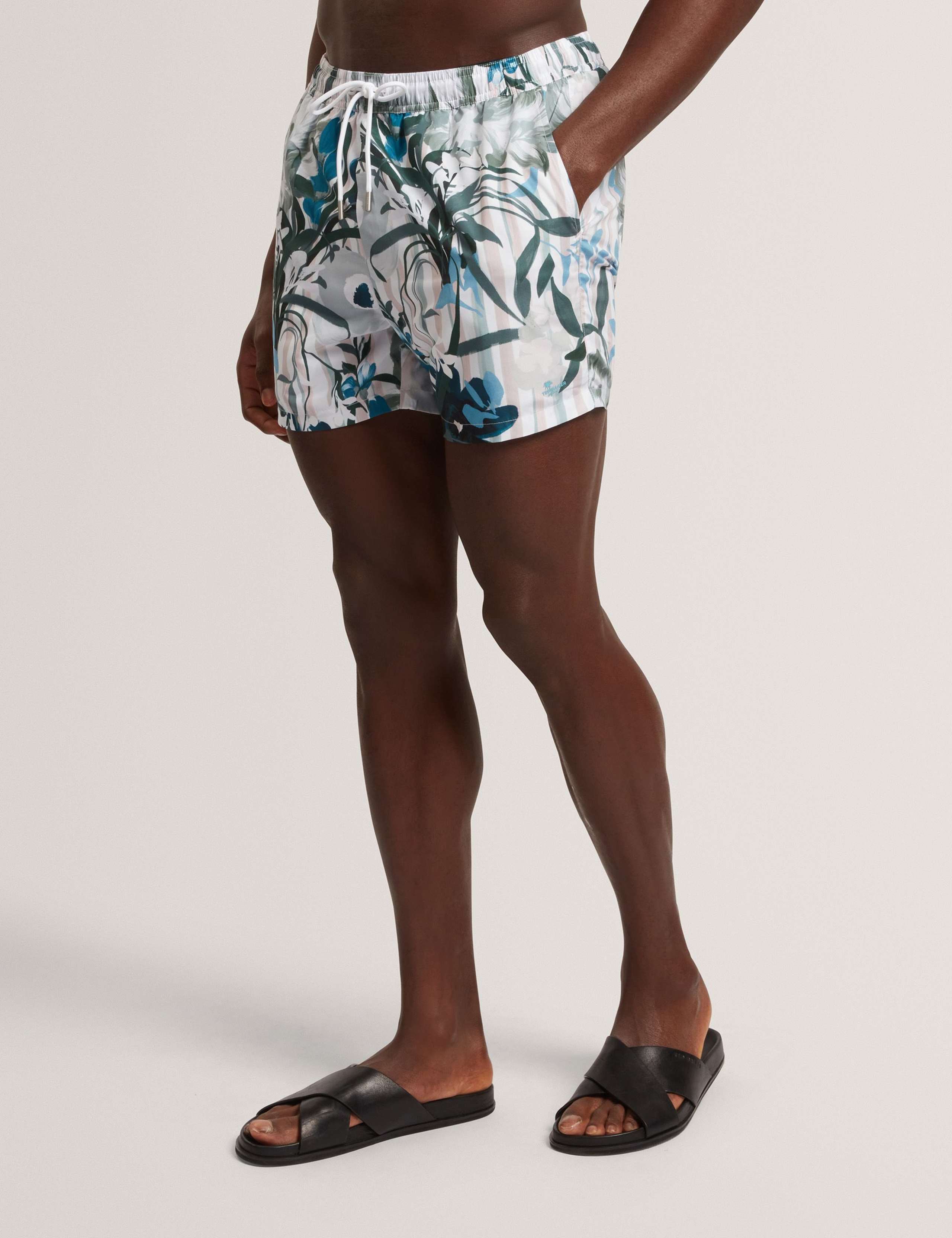 Floral Print Swim Shorts 3 of 7