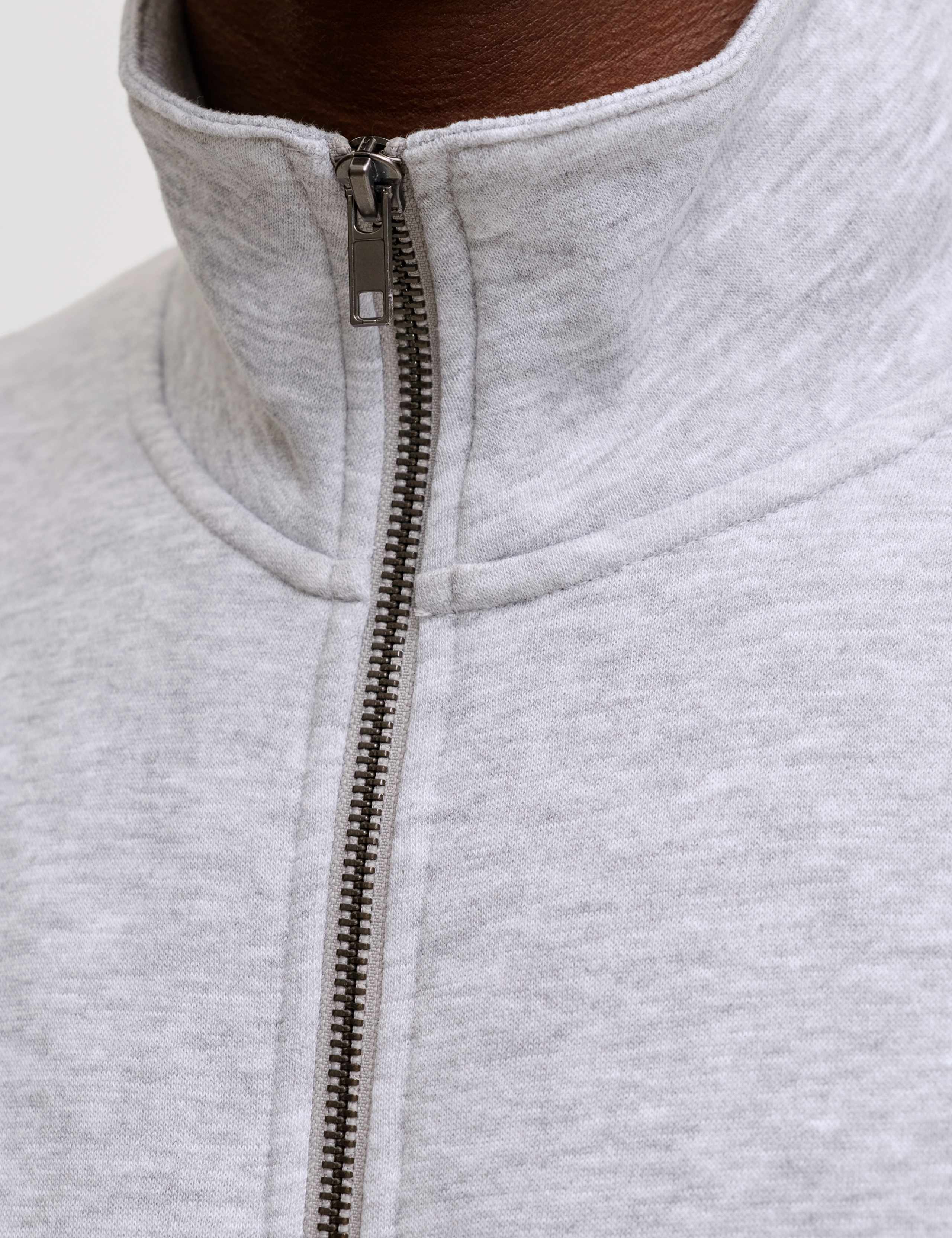 Fleece Funnel Neck Long Sleeve Sweatshirt 4 of 6