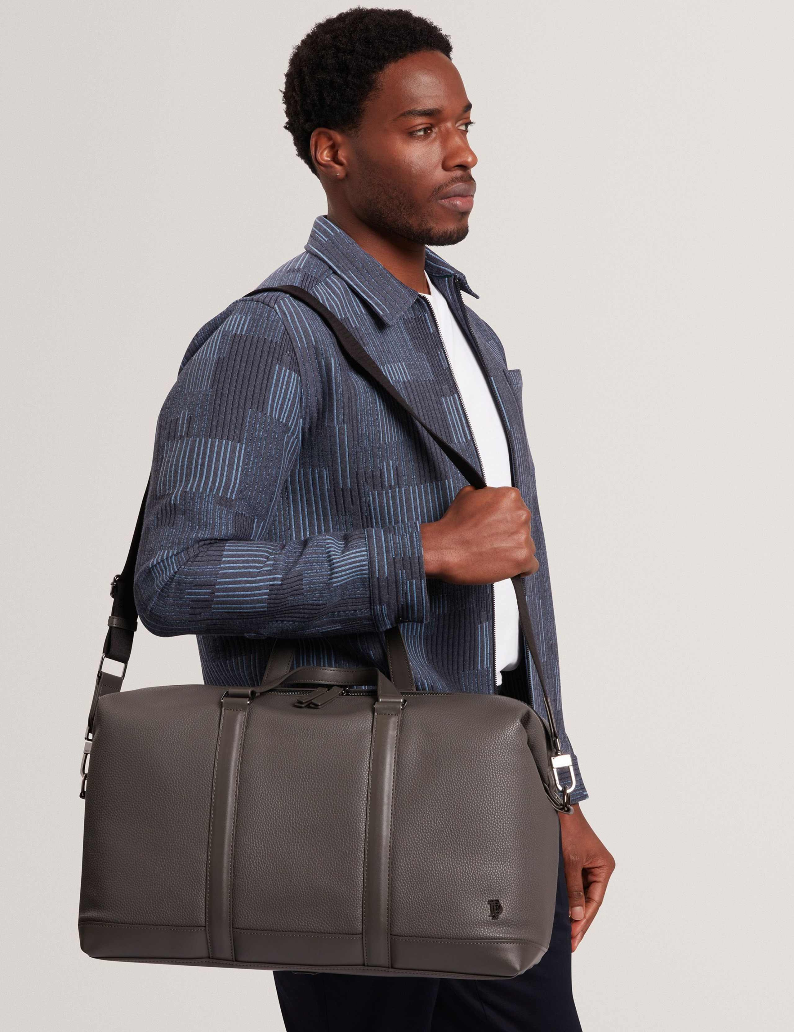 Pebbled Faux Leather Holdall 2 of 4