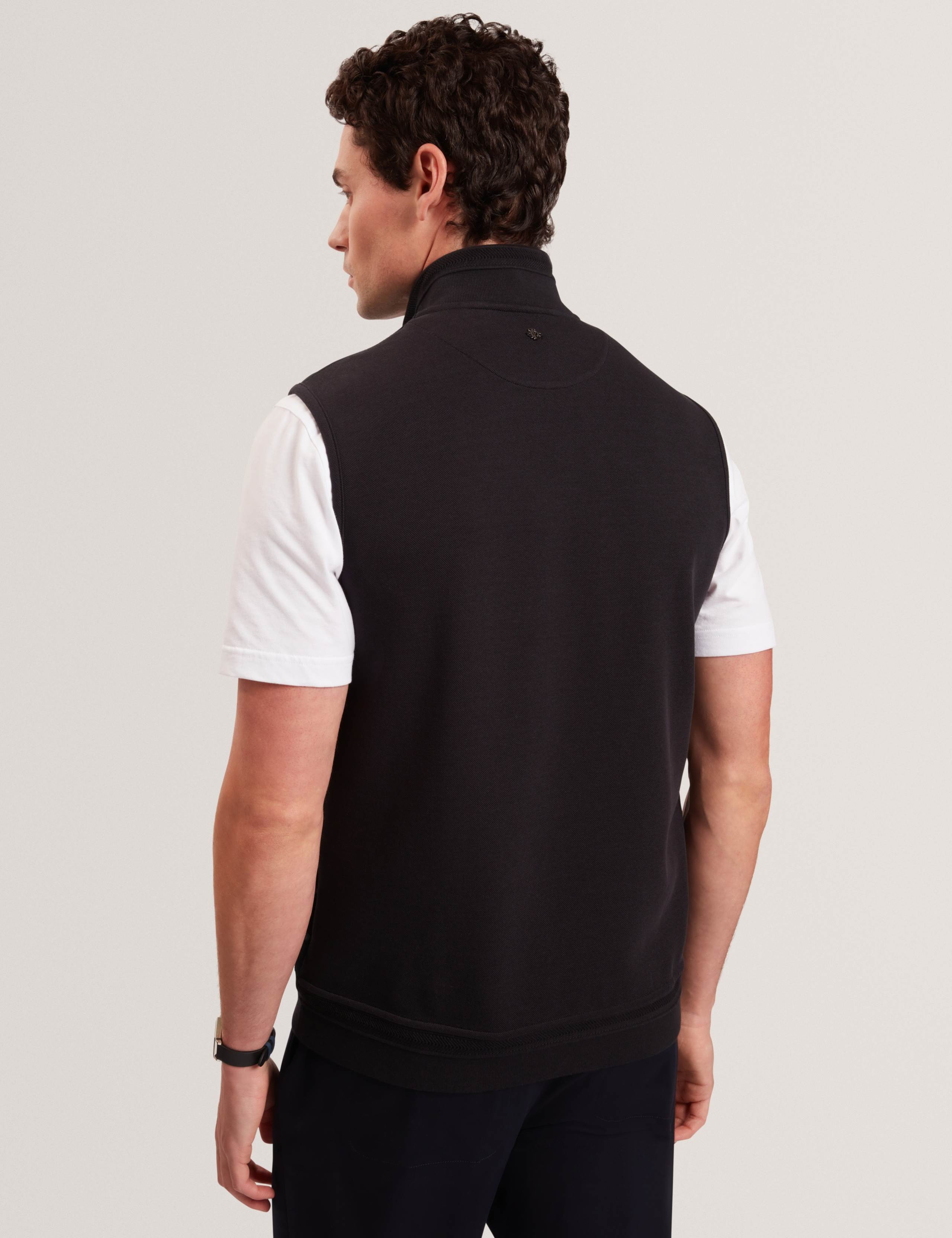 Cotton Blend Quilted Gilet 5 of 7