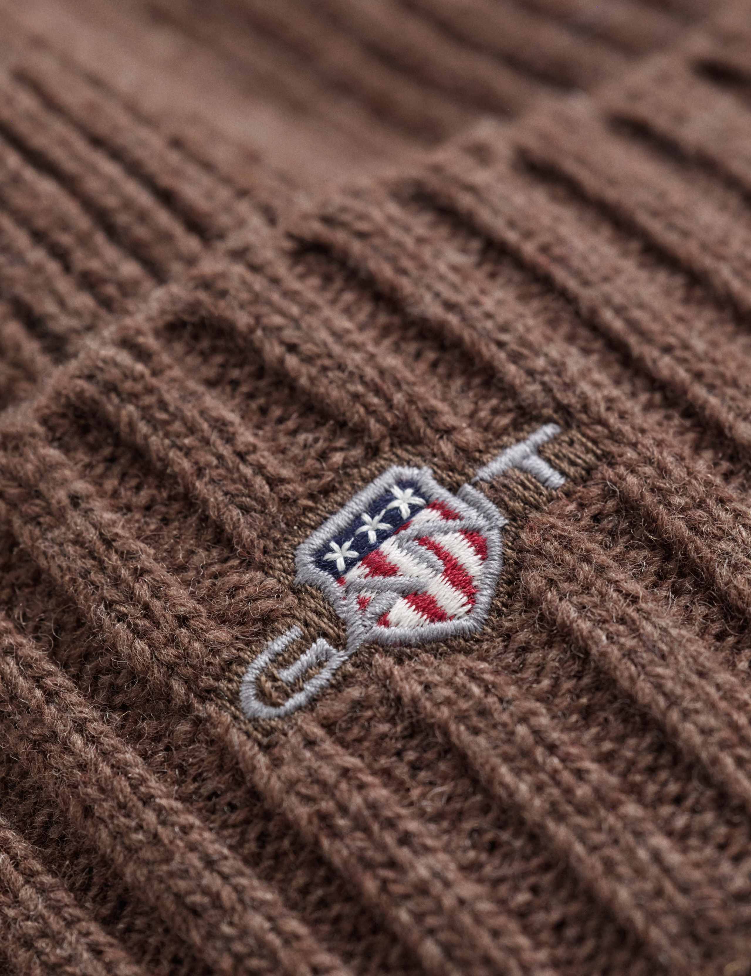 Wool Rich Shield Beanie Hat 3 of 3
