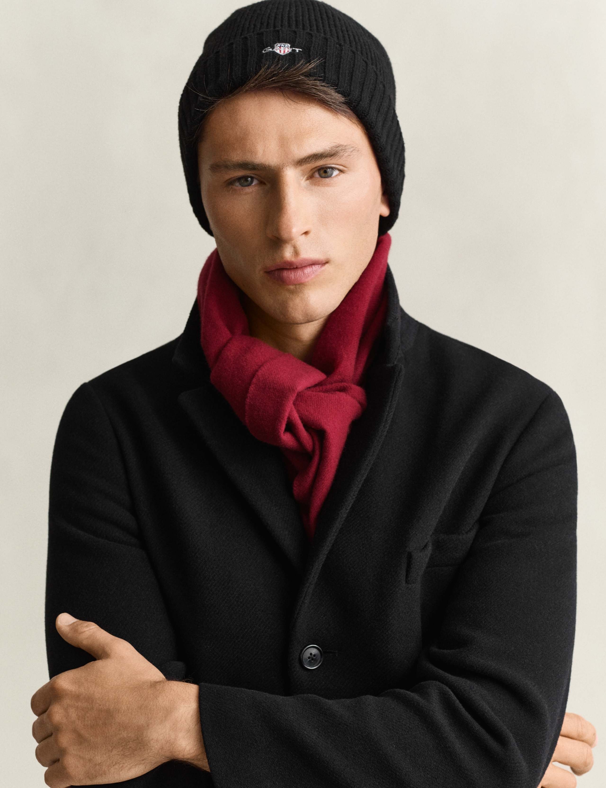 Wool Rich Shield Beanie Hat 2 of 3