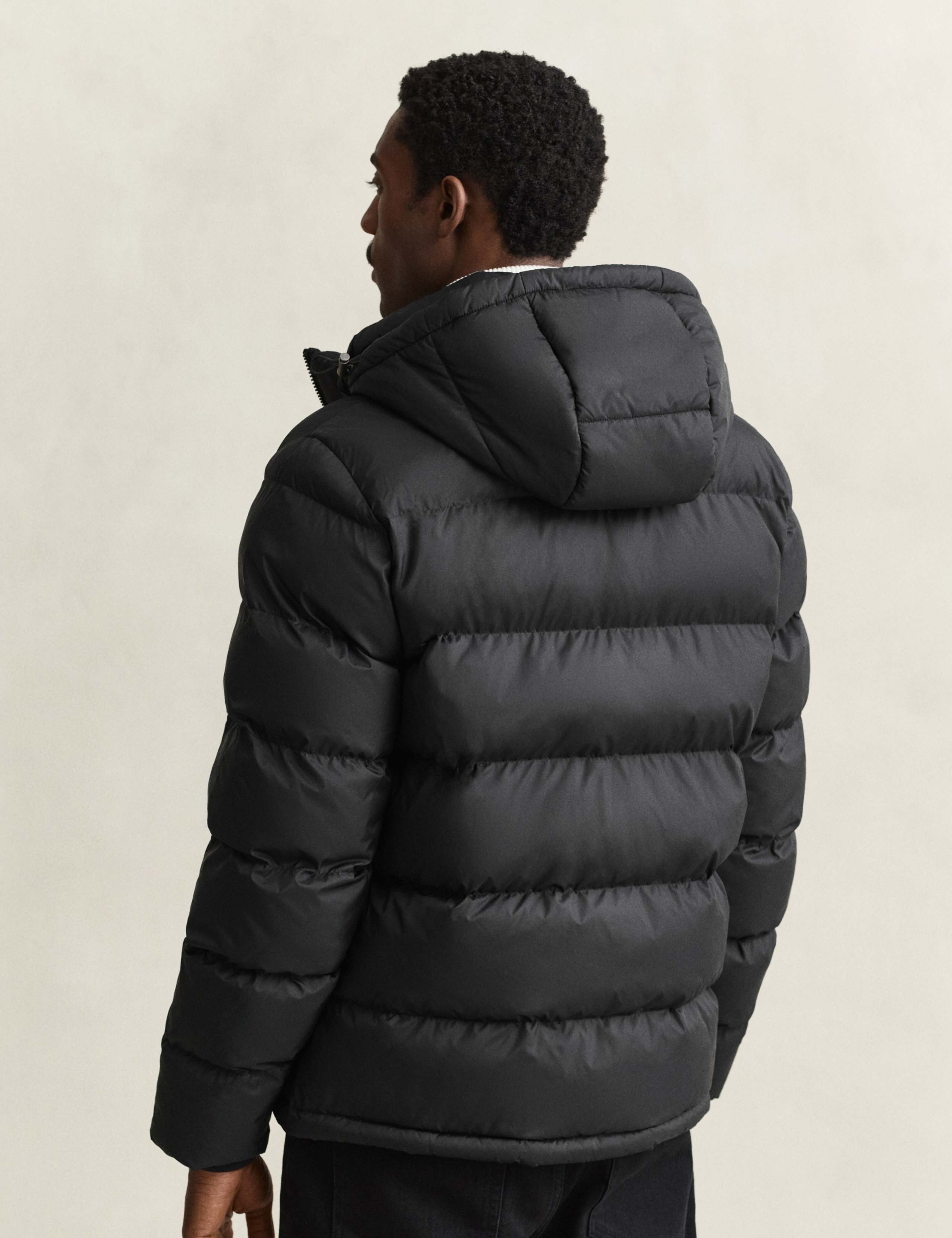 Padded Hooded Zip Up Puffer Jacket 4 of 9