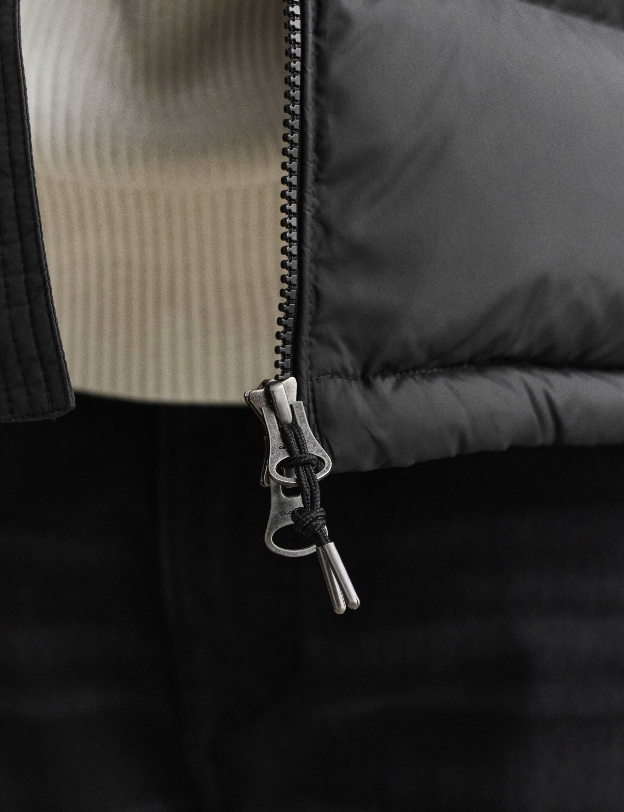 Padded Hooded Zip Up Puffer Jacket 7 of 9
