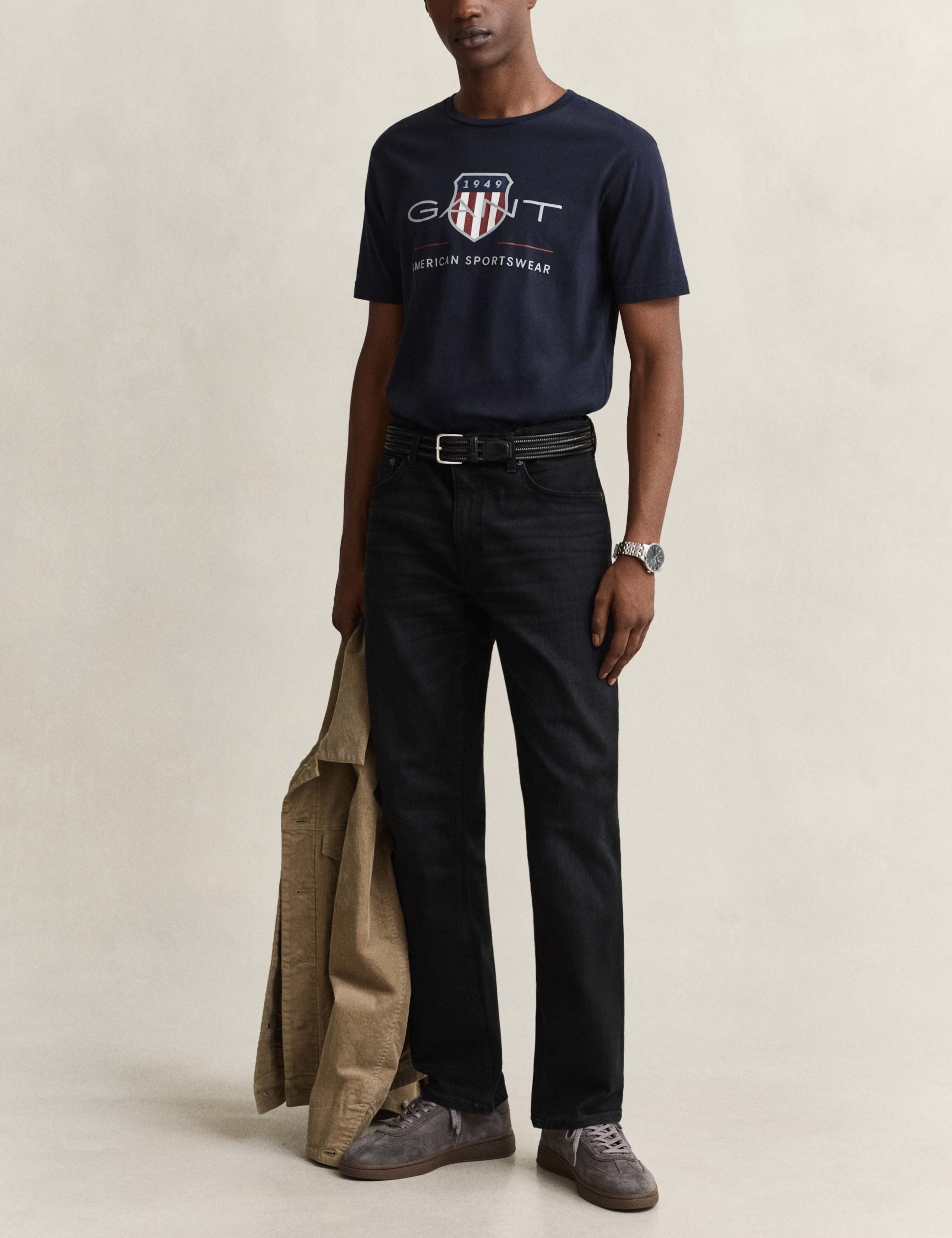 Pure Cotton Archive Shield T-Shirt 3 of 5