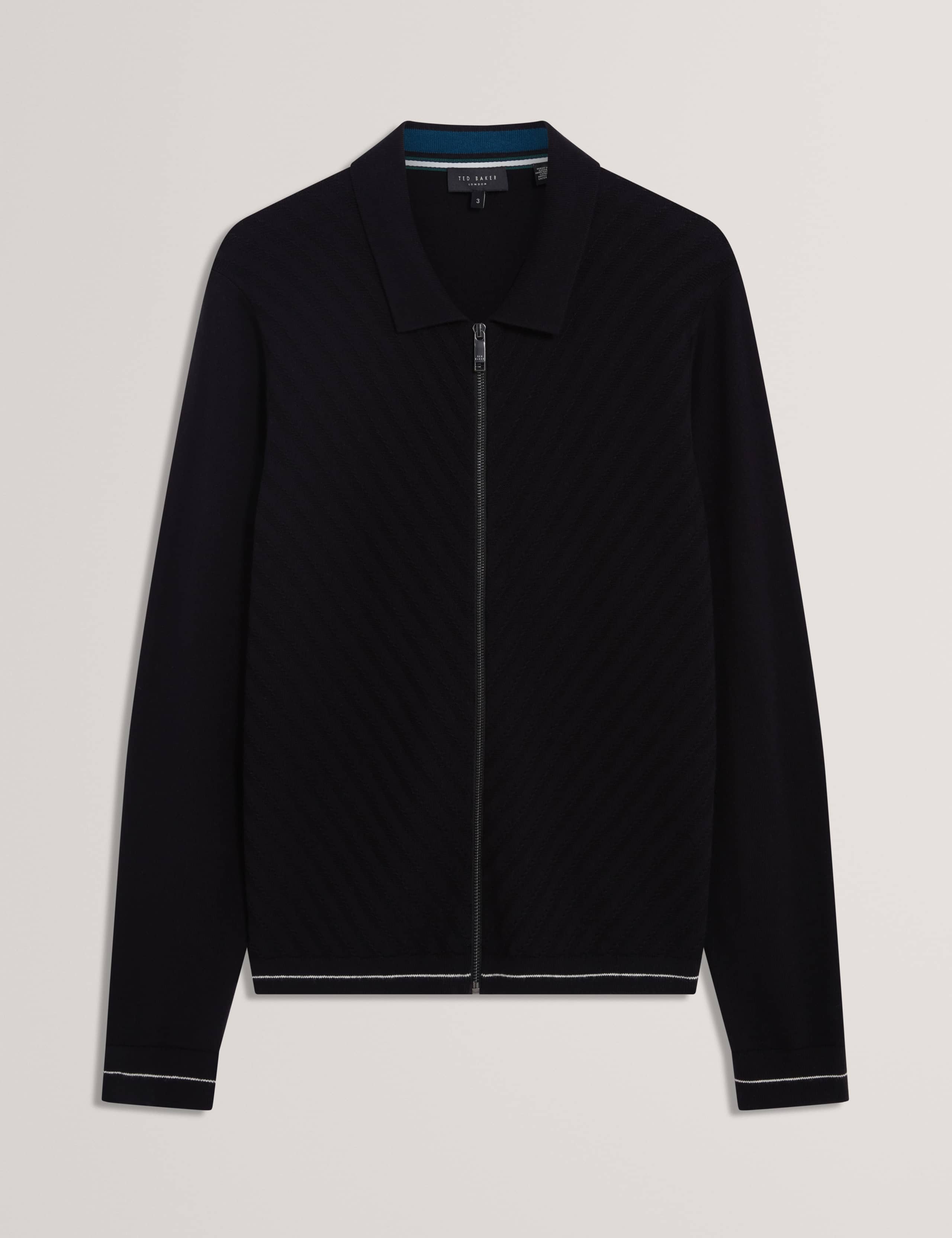 Cotton Rich Textured Knitted Jacket 2 of 7