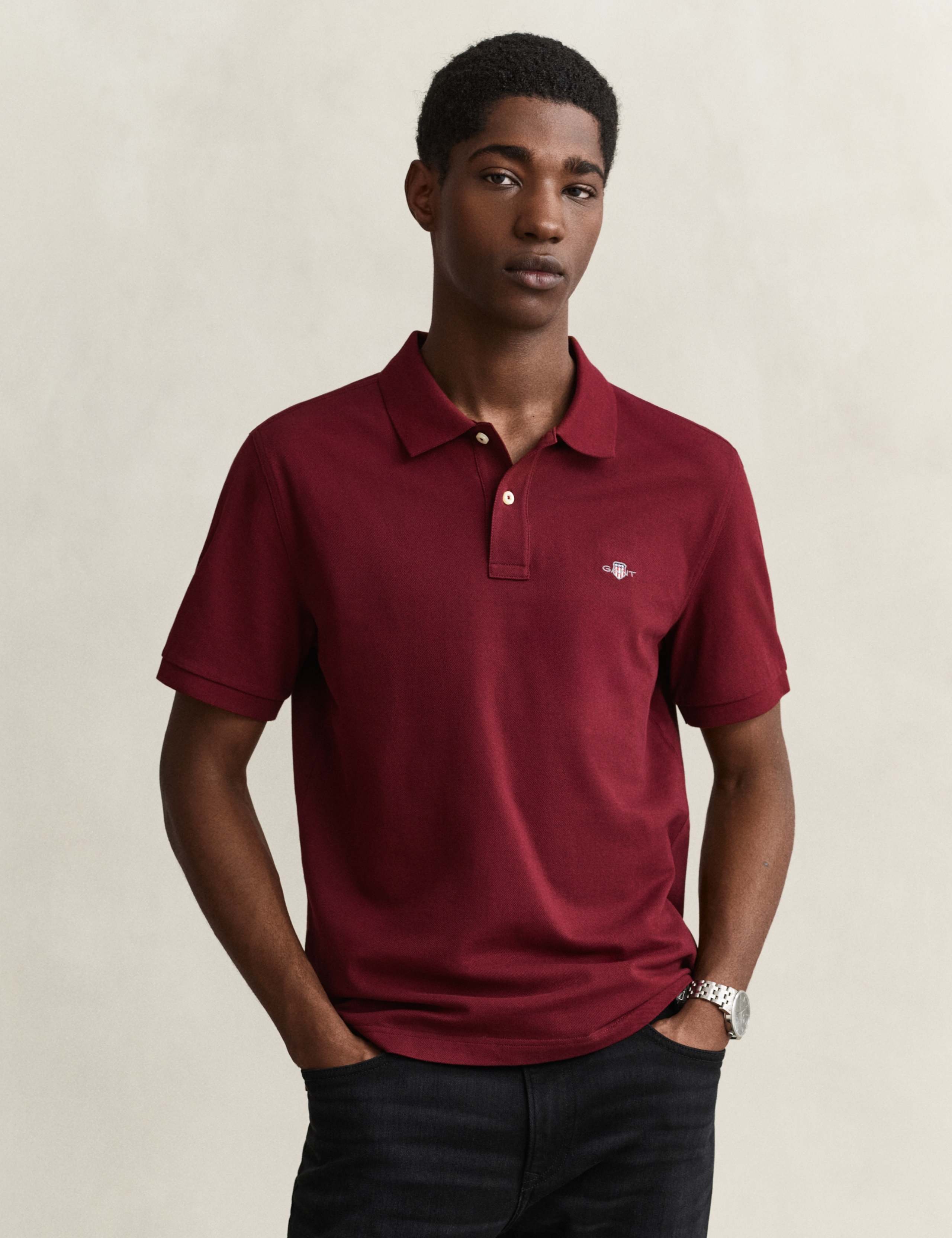 Classics Regular Fit Pure Cotton Polo Shirt 1 of 5