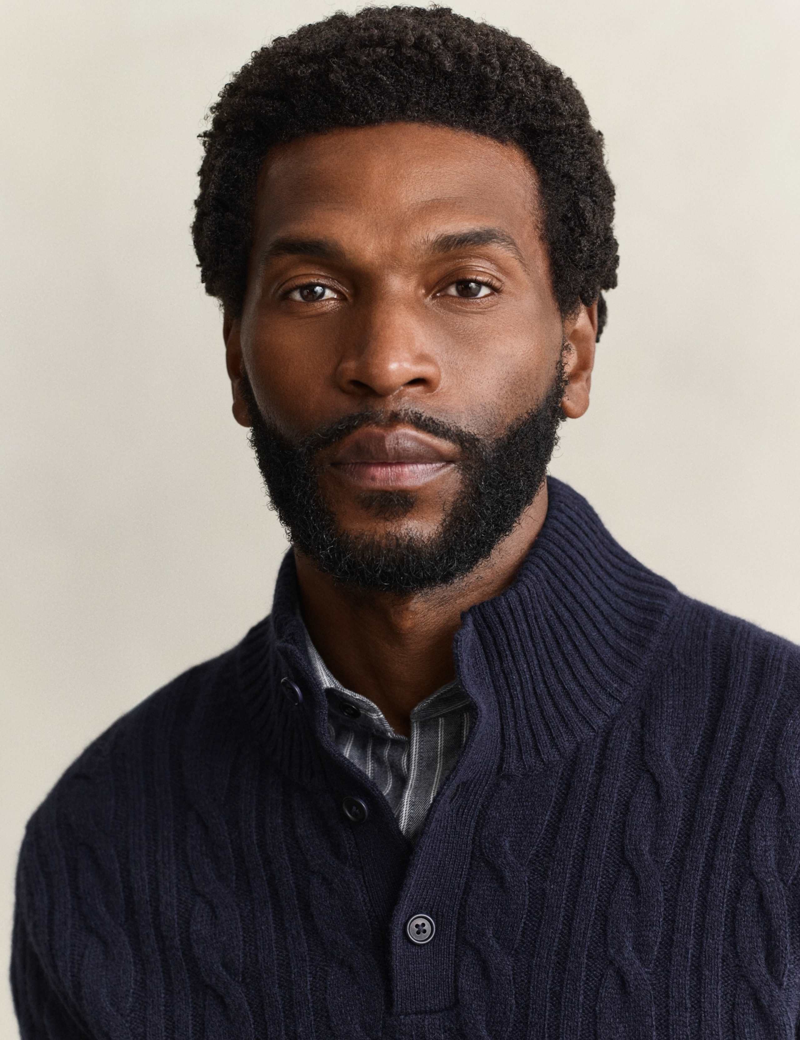 Pure Lambswool Cable Knit Funnel Neck Jumper 4 of 4