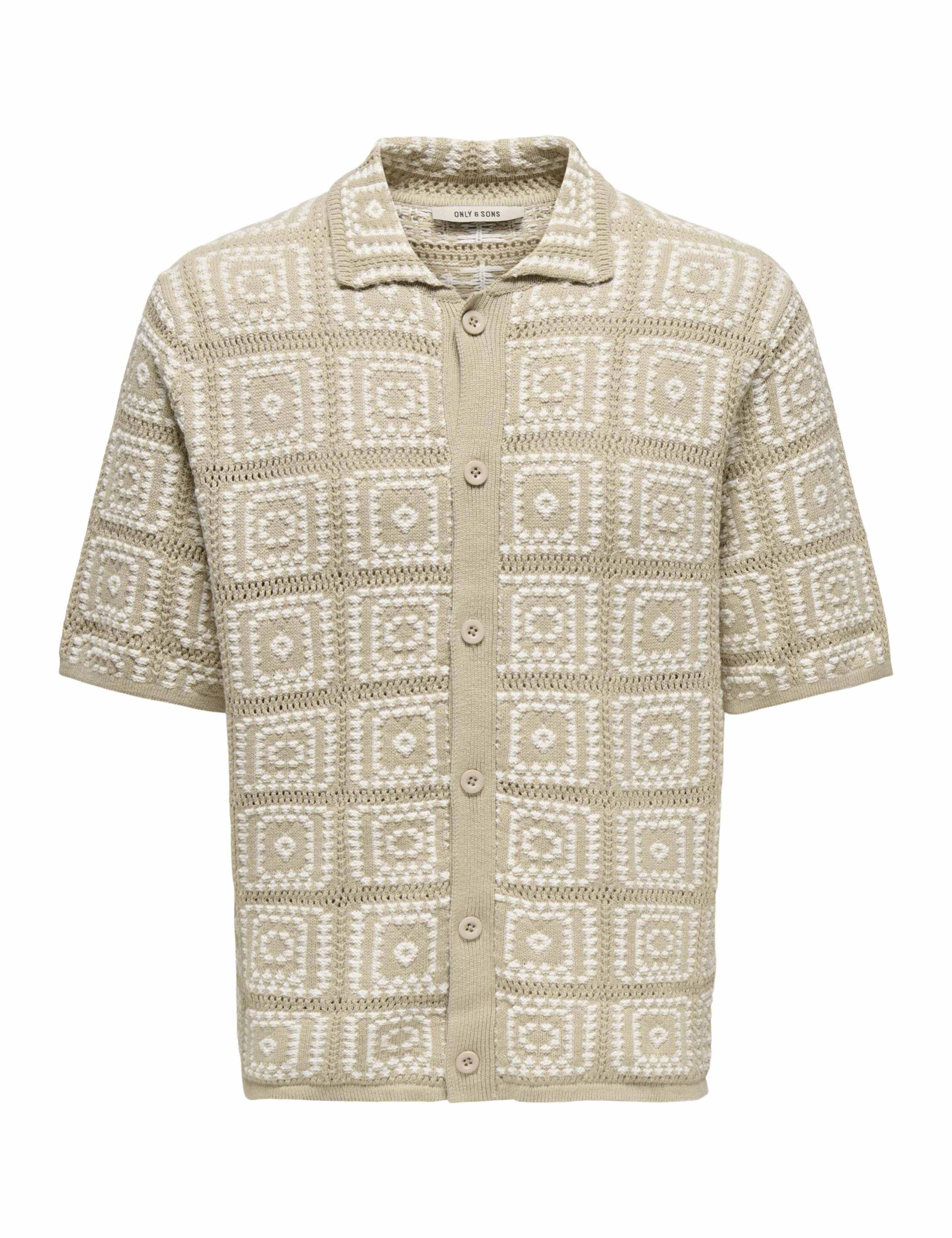 Pure Cotton Textured Knitted Polo Shirt 2 of 6