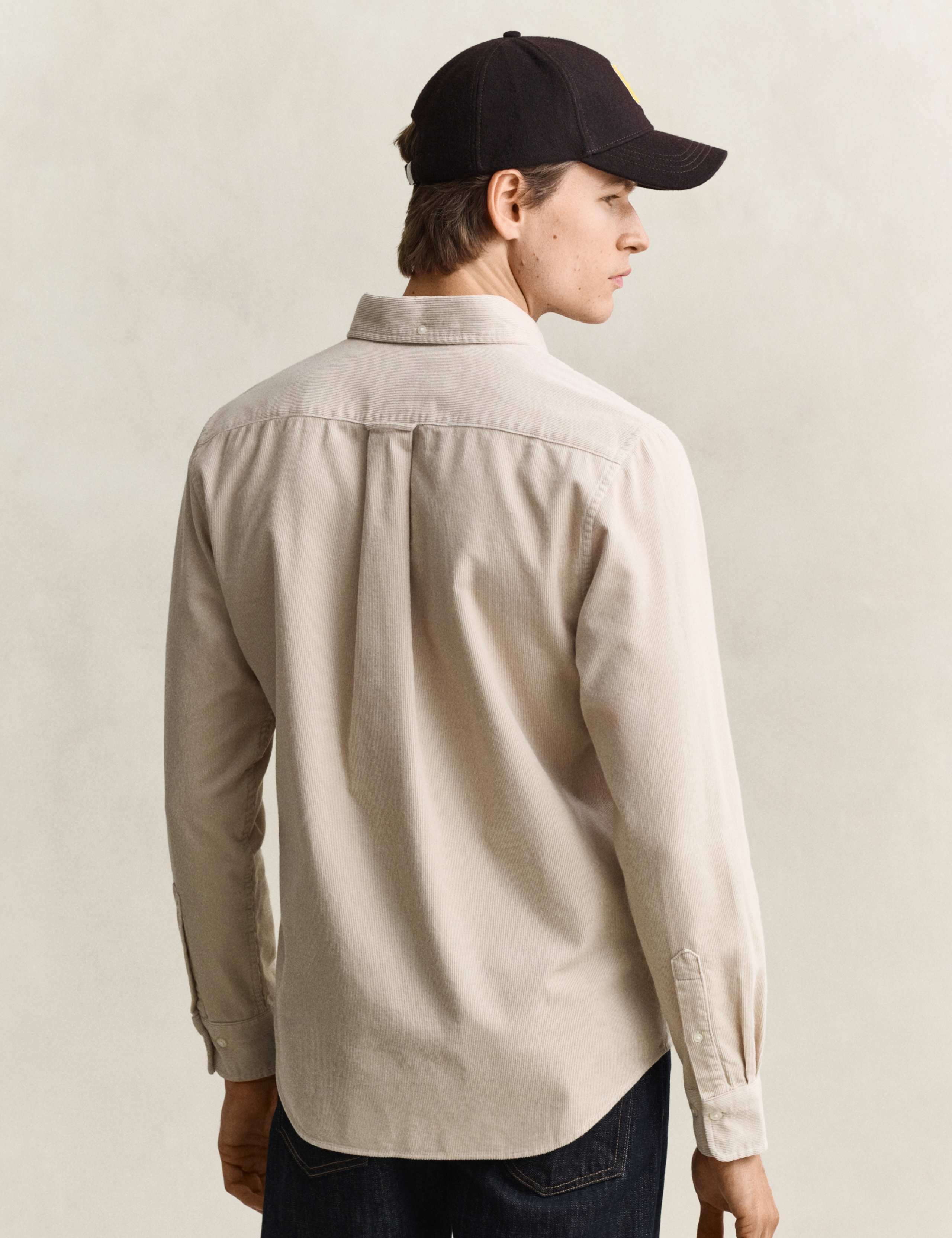 Regular Fit Pure Cotton Corduroy Shirt 4 of 7
