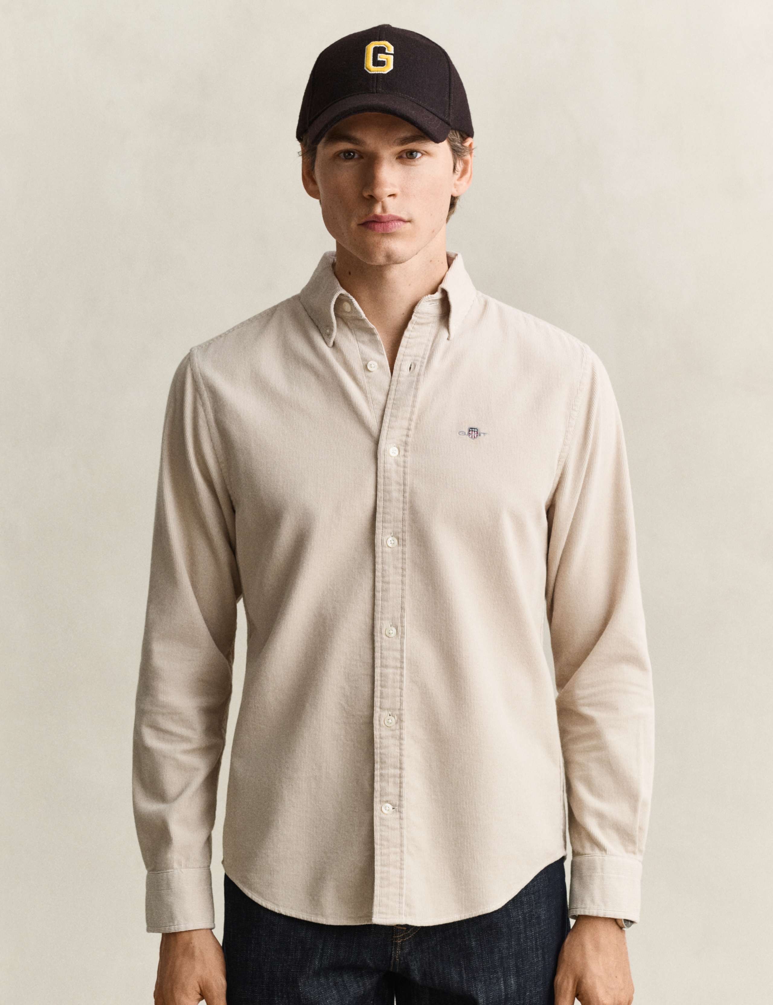 Regular Fit Pure Cotton Corduroy Shirt 5 of 7