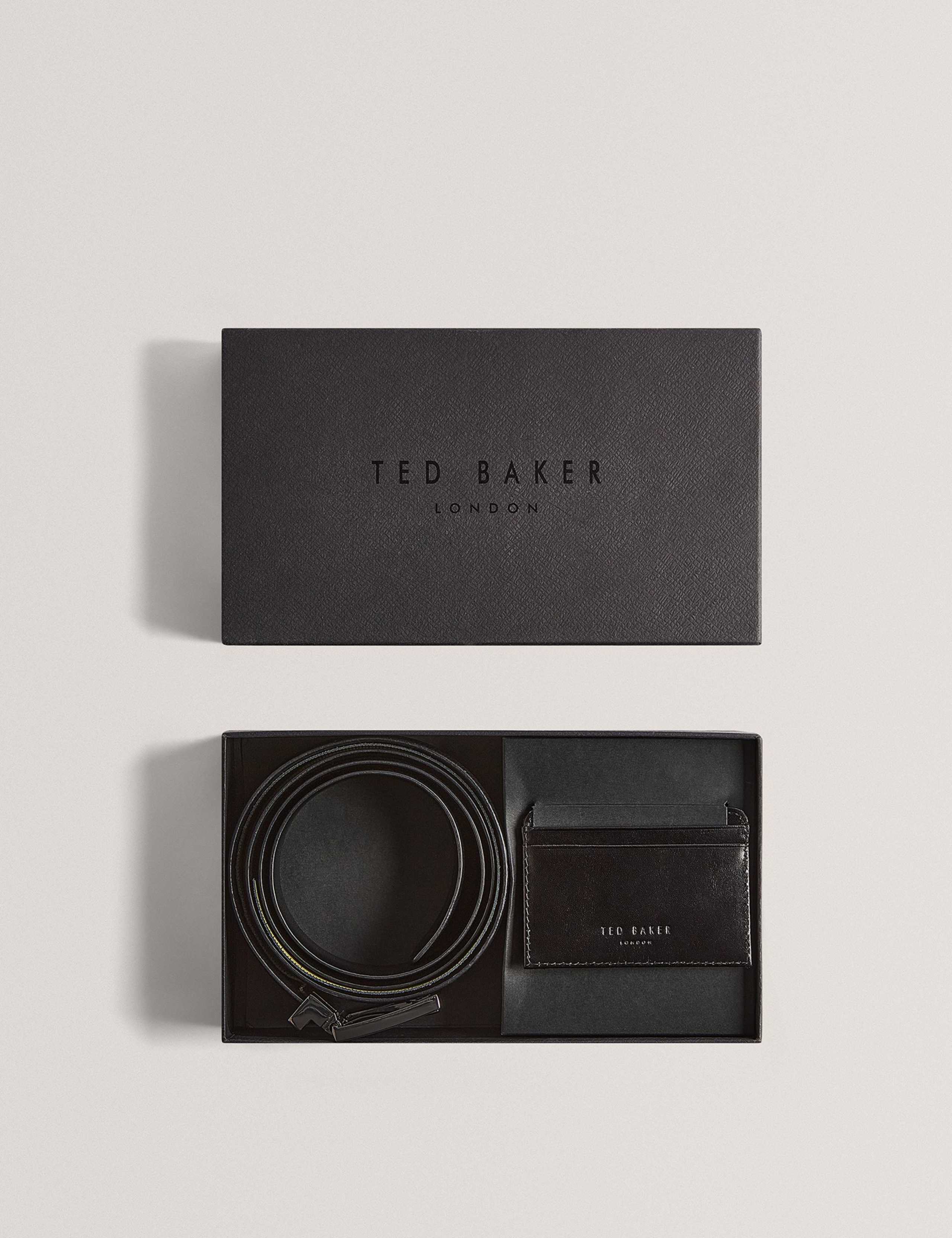 Leather Belt and Cardholder Set 2 of 2