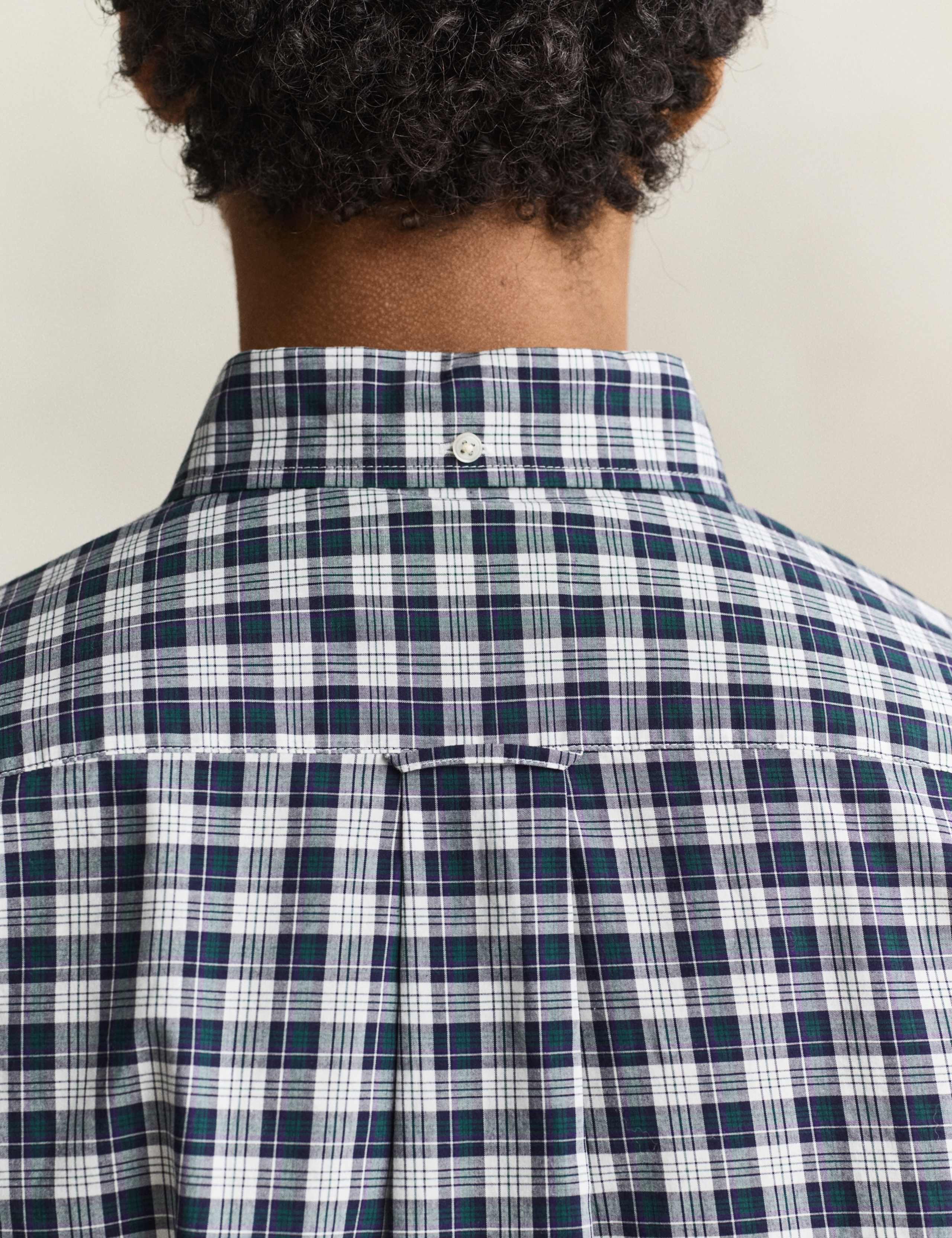 Regular Fit Pure Cotton Check Oxford Shirt 7 of 7
