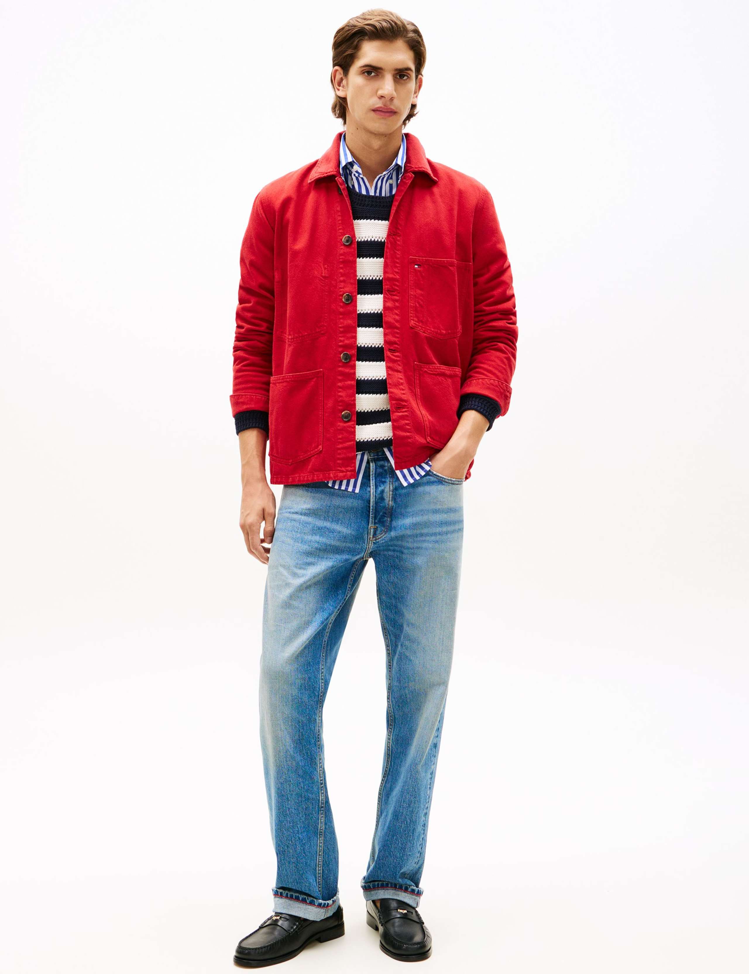 Pure Cotton Garment Dyed Overshirt 3 of 5