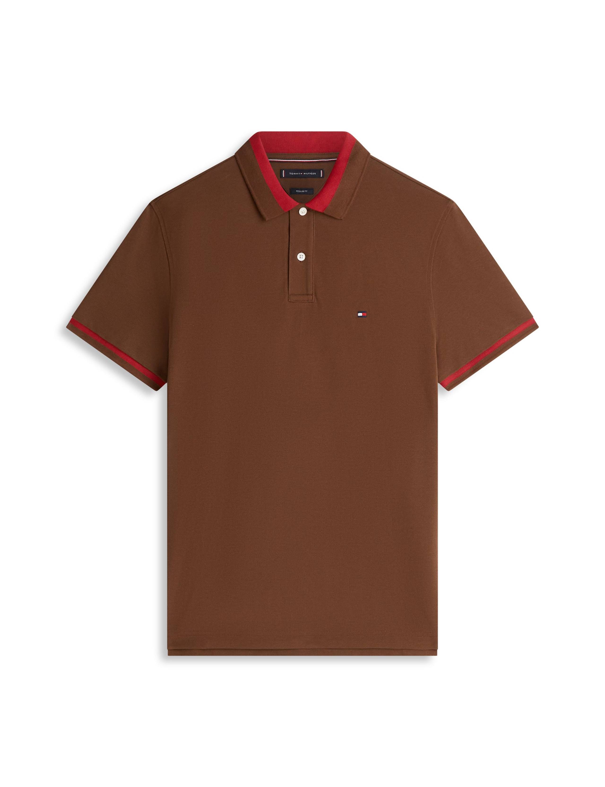 Cotton Rich Tipped Polo Shirt 2 of 5