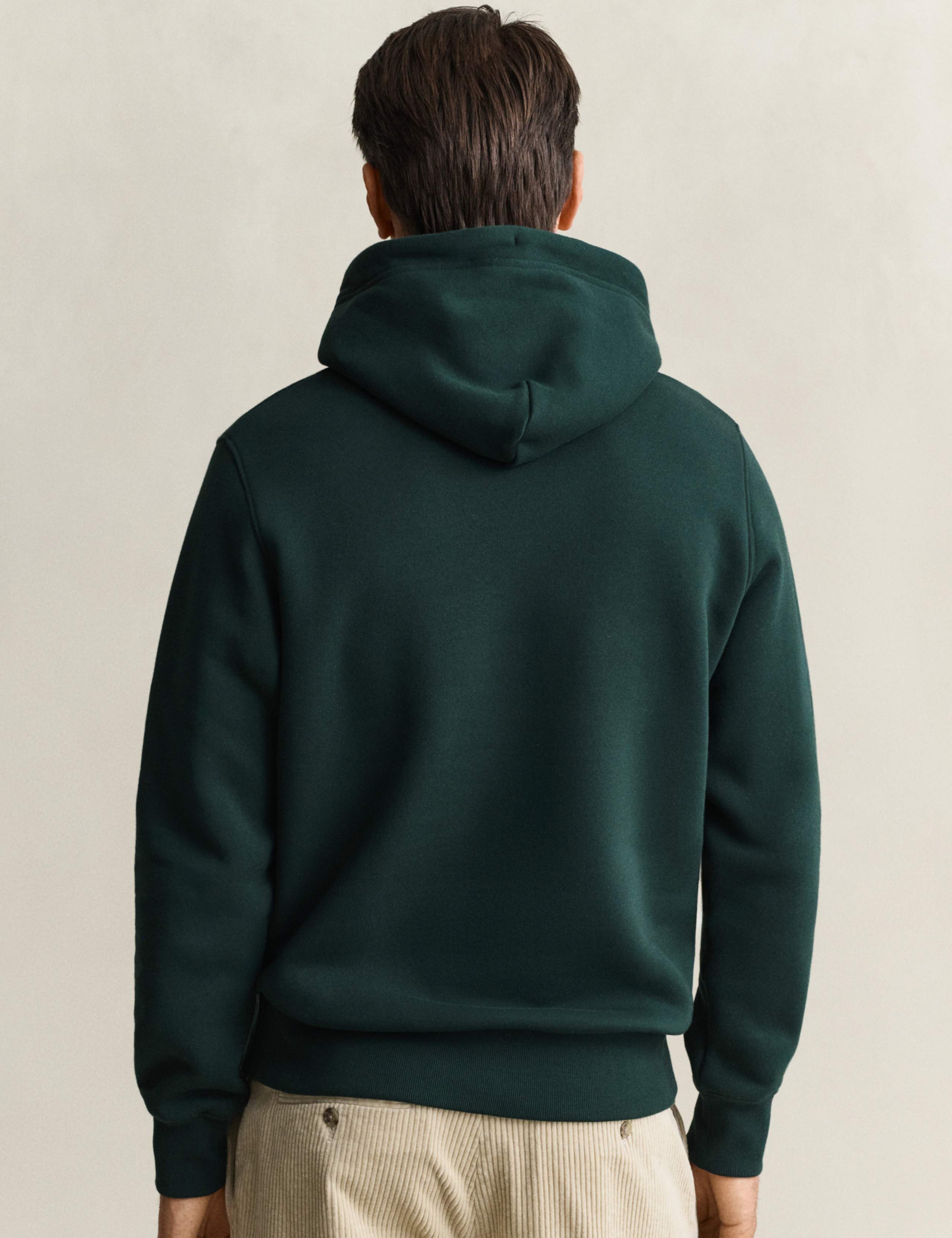 Cotton Rich Drawstring Hoodie 3 of 4