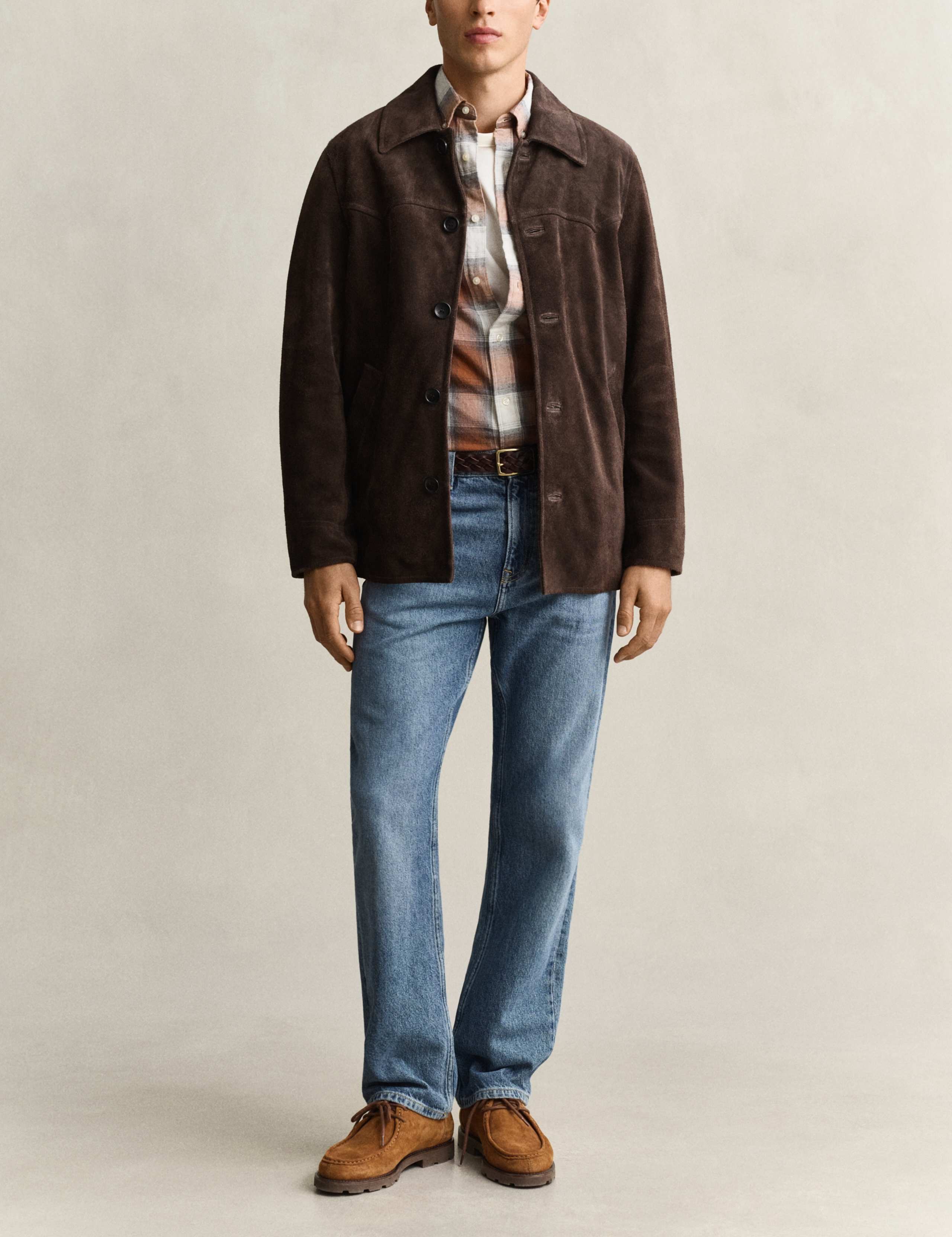 Regular Fit Pure Cotton Check Flannel Shirt 2 of 6