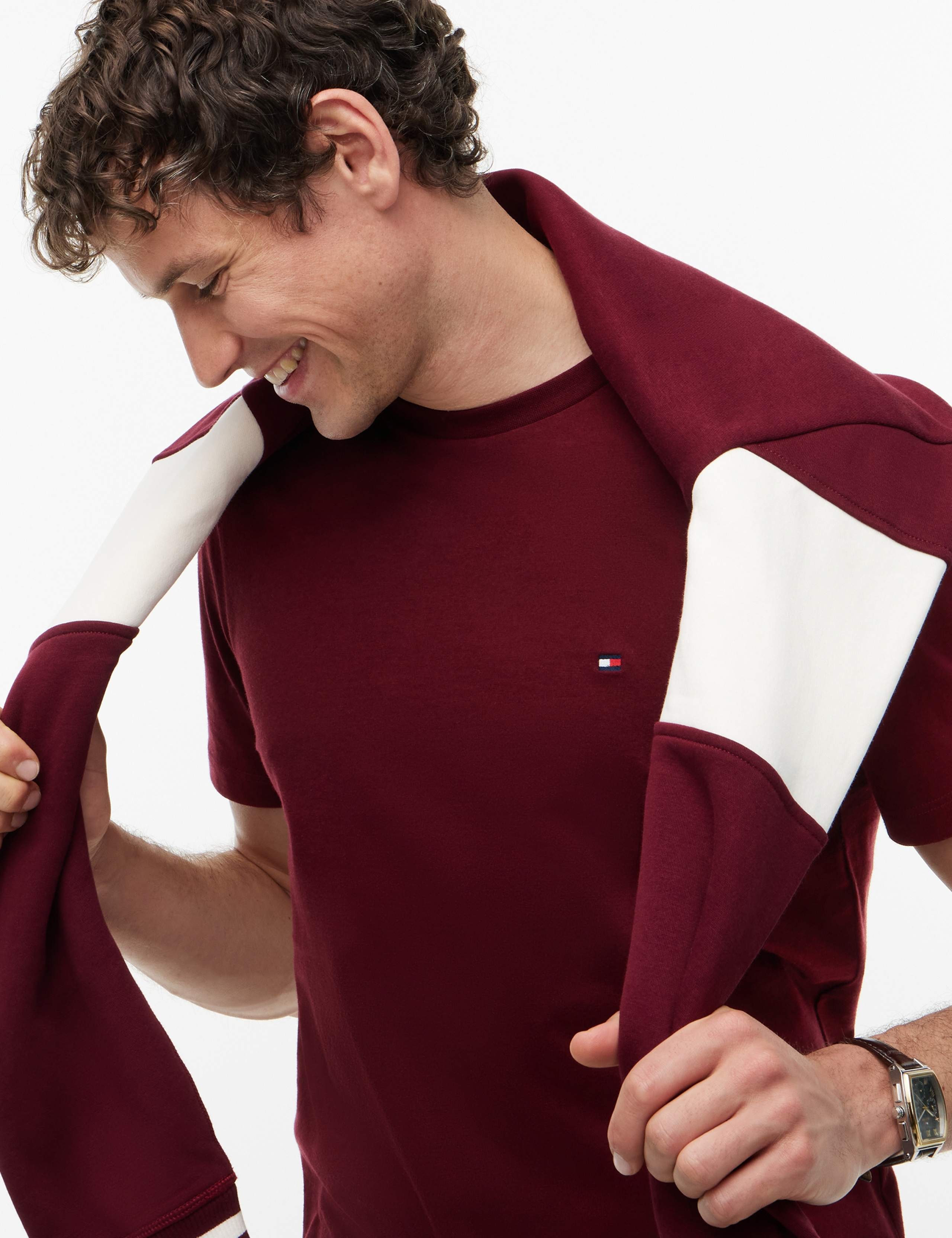 Pure Cotton Crew Neck T-Shirt 3 of 5
