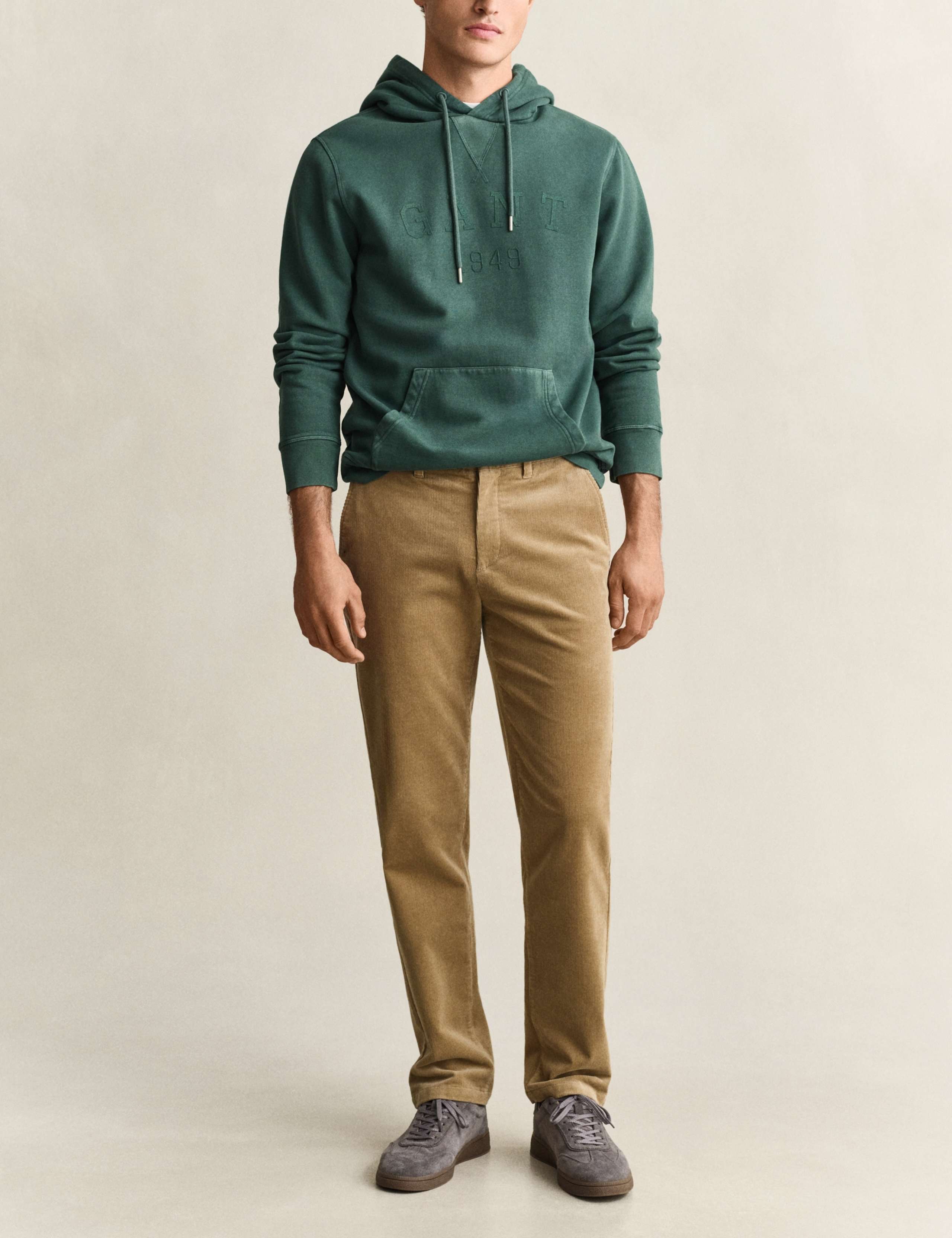 Regular Fit Cotton Rich Corduroy Chinos 3 of 7