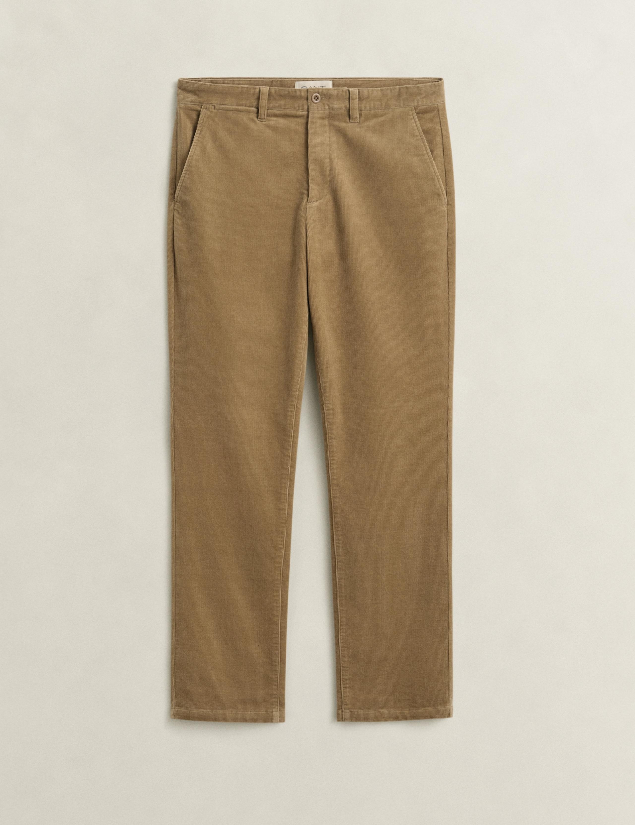Regular Fit Cotton Rich Corduroy Chinos 2 of 7