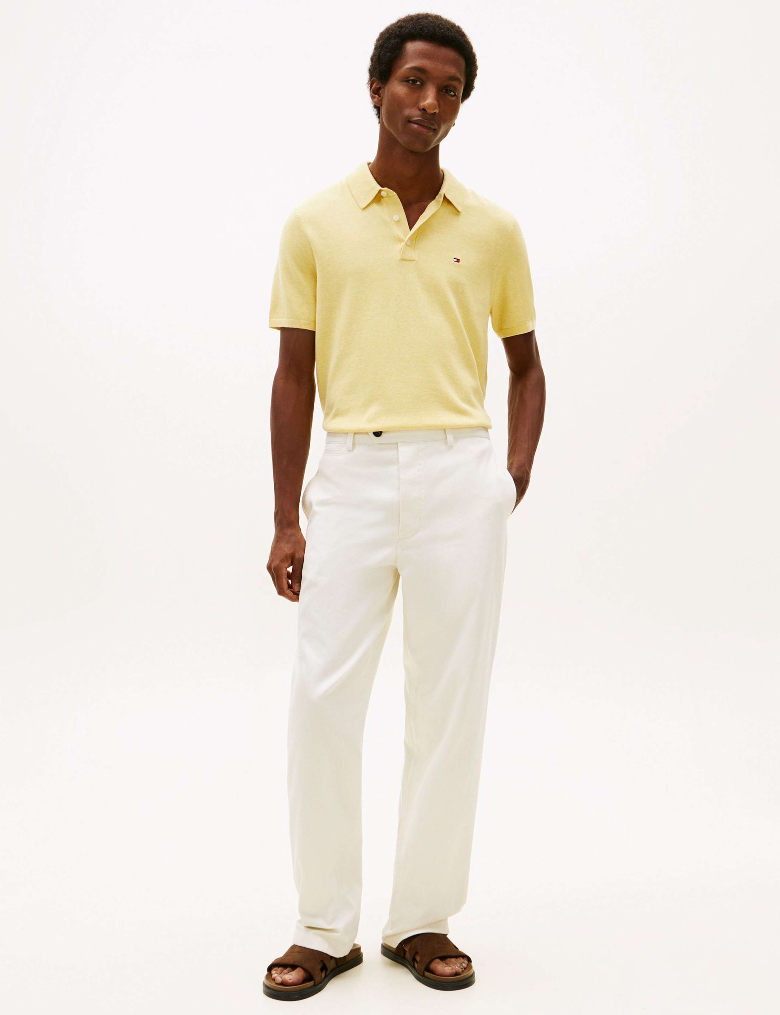 Pure Cotton Knitted Polo Shirt 3 of 5