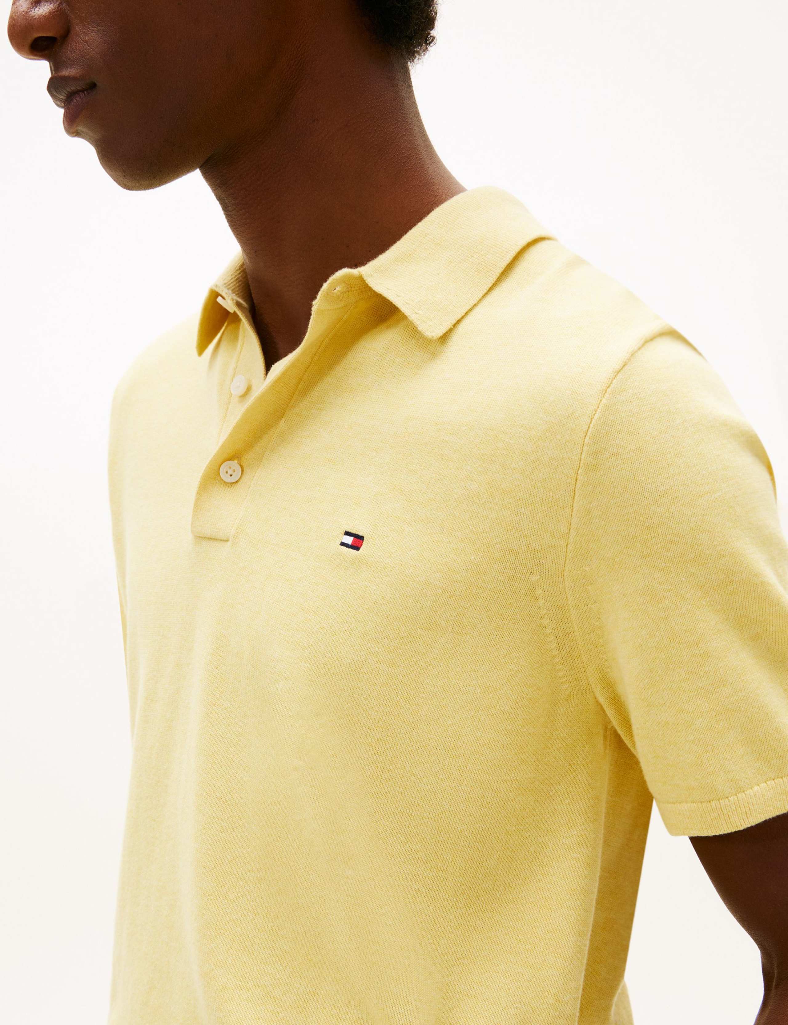 Pure Cotton Knitted Polo Shirt 5 of 5