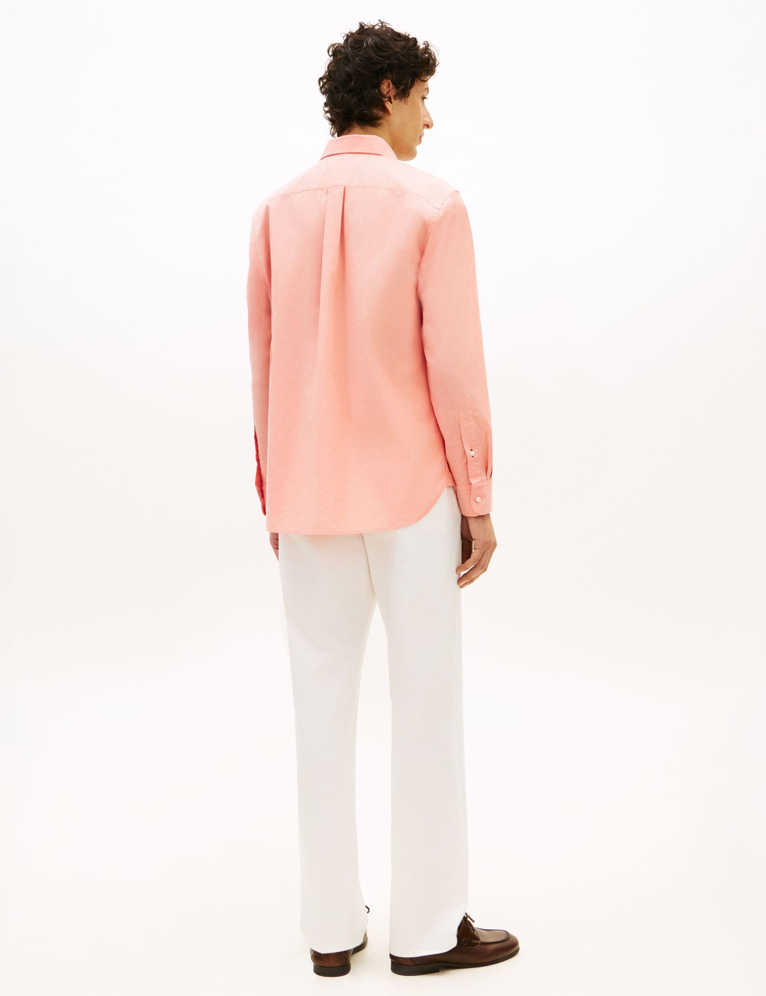 Slim Fit Cotton Rich Oxford Shirt 5 of 5