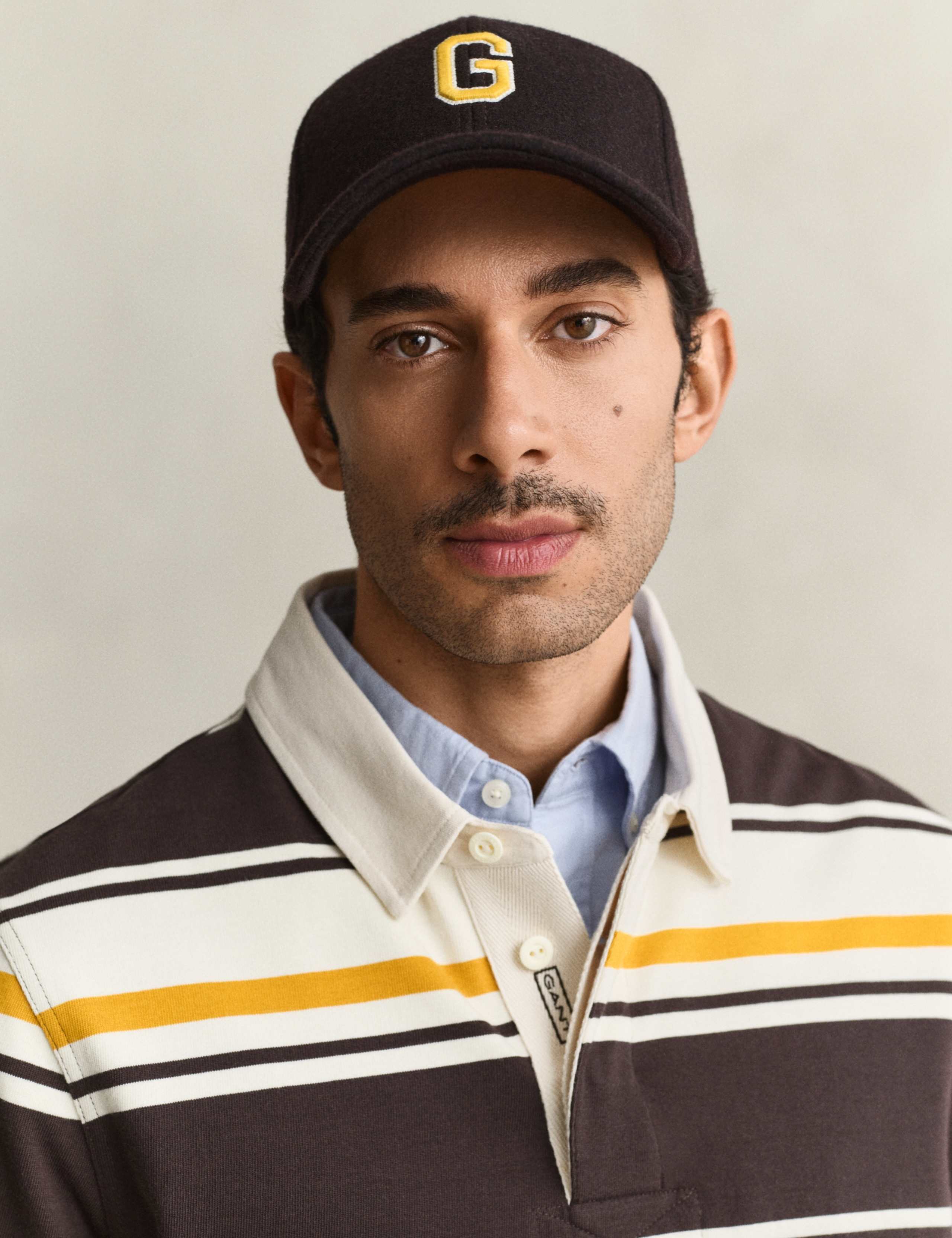 Pure Cotton Striped Heavy Rugby Shirt 5 of 6