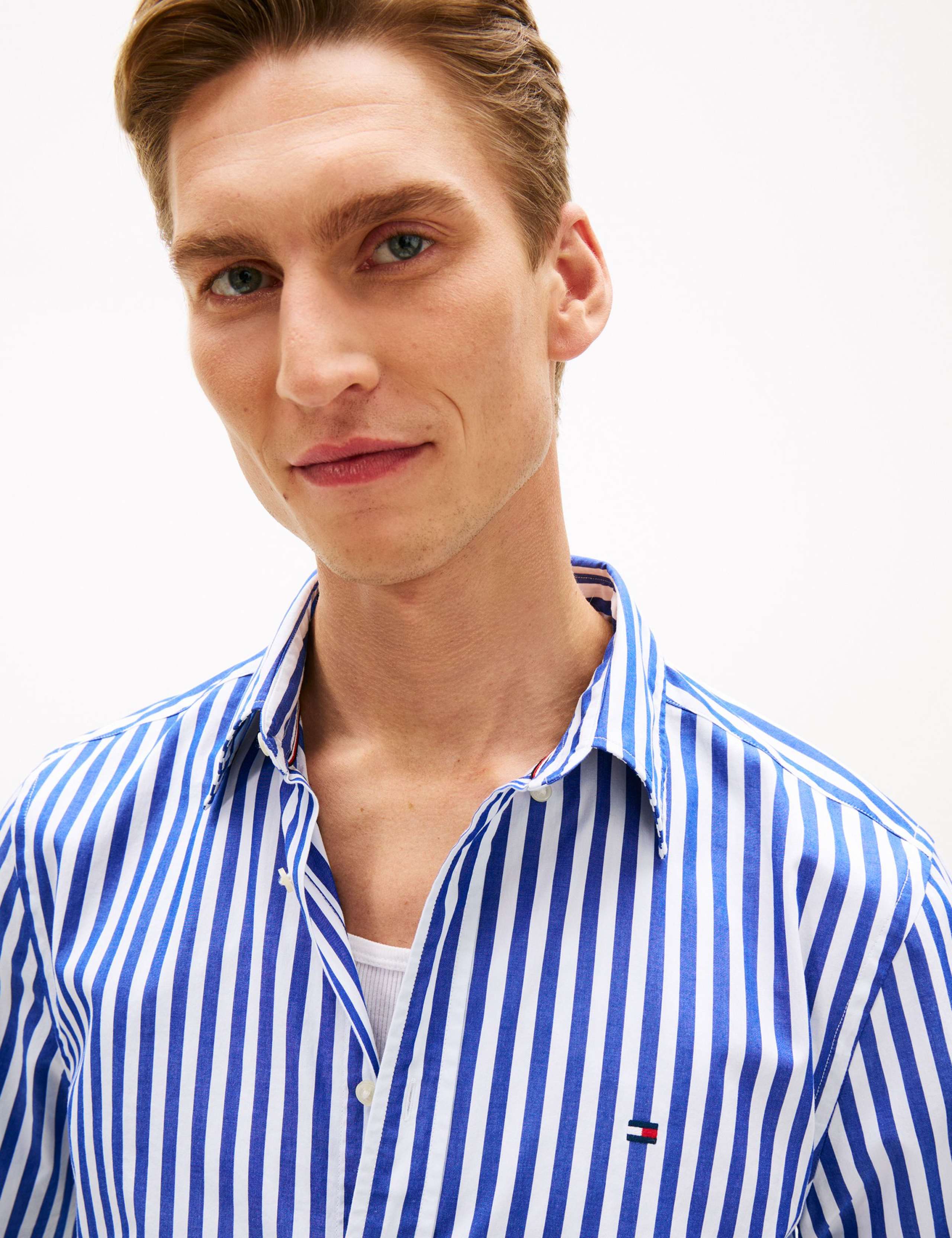 Regular Fit Pure Cotton Striped Shirt 5 of 5