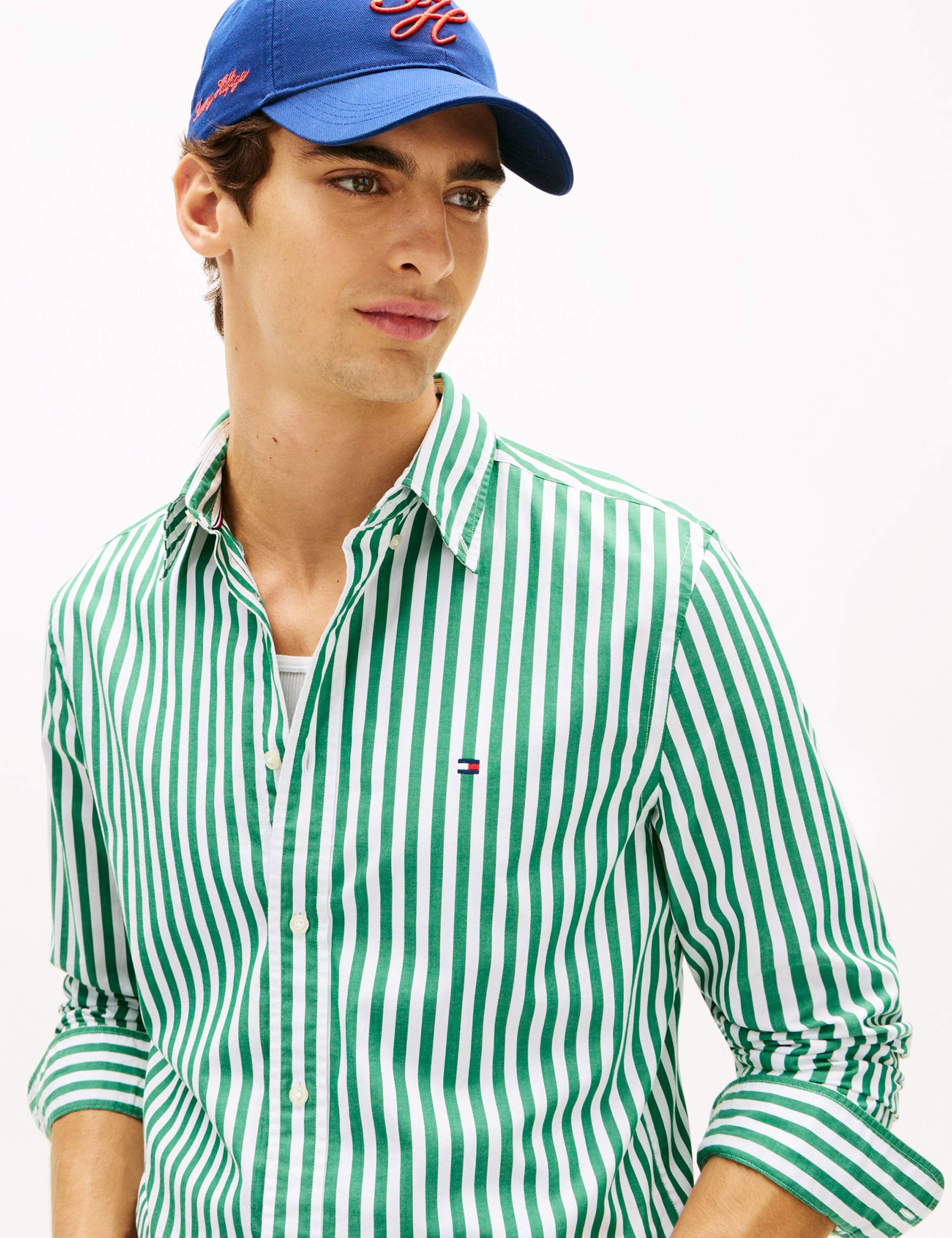 Regular Fit Pure Cotton Striped Shirt 5 of 5