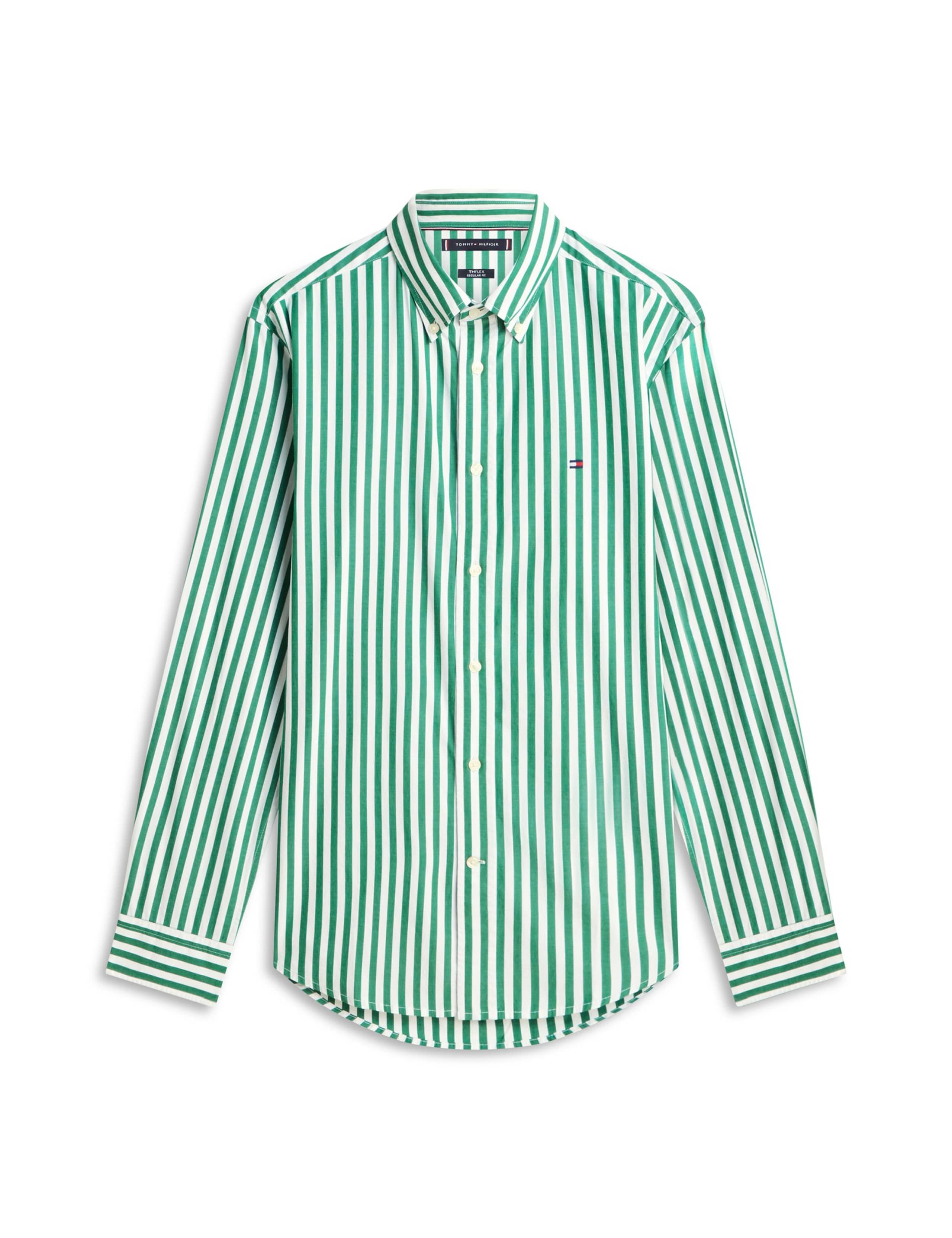 Regular Fit Pure Cotton Striped Shirt 2 of 5