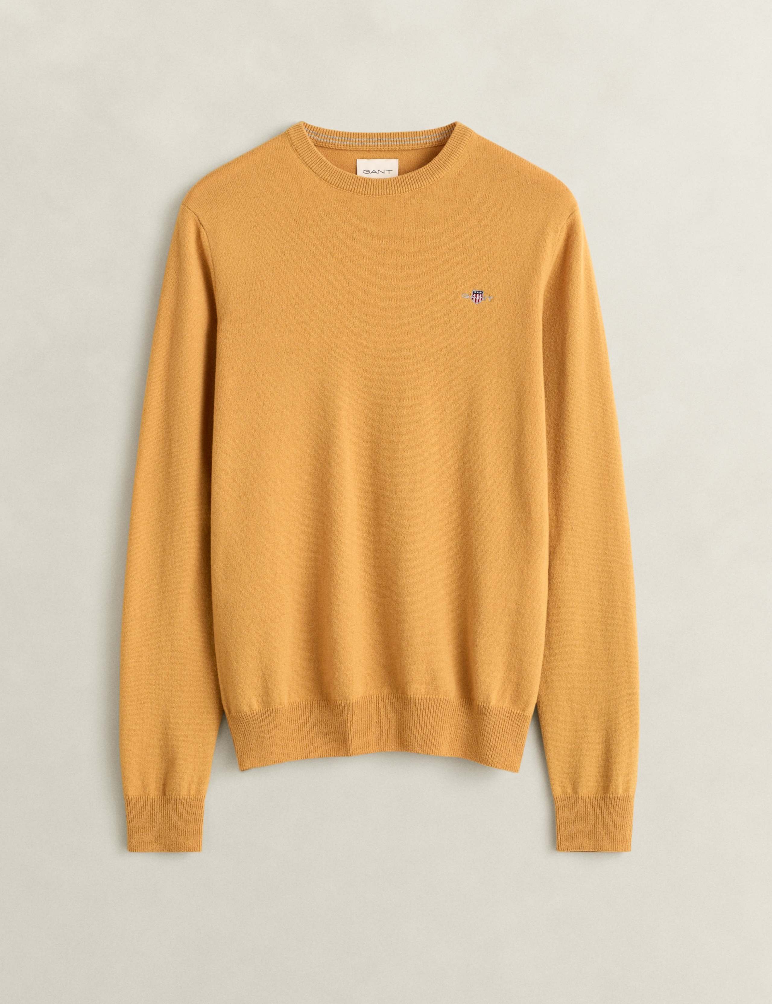 Pure Lambswool Crew Neck Jumper 1 of 2