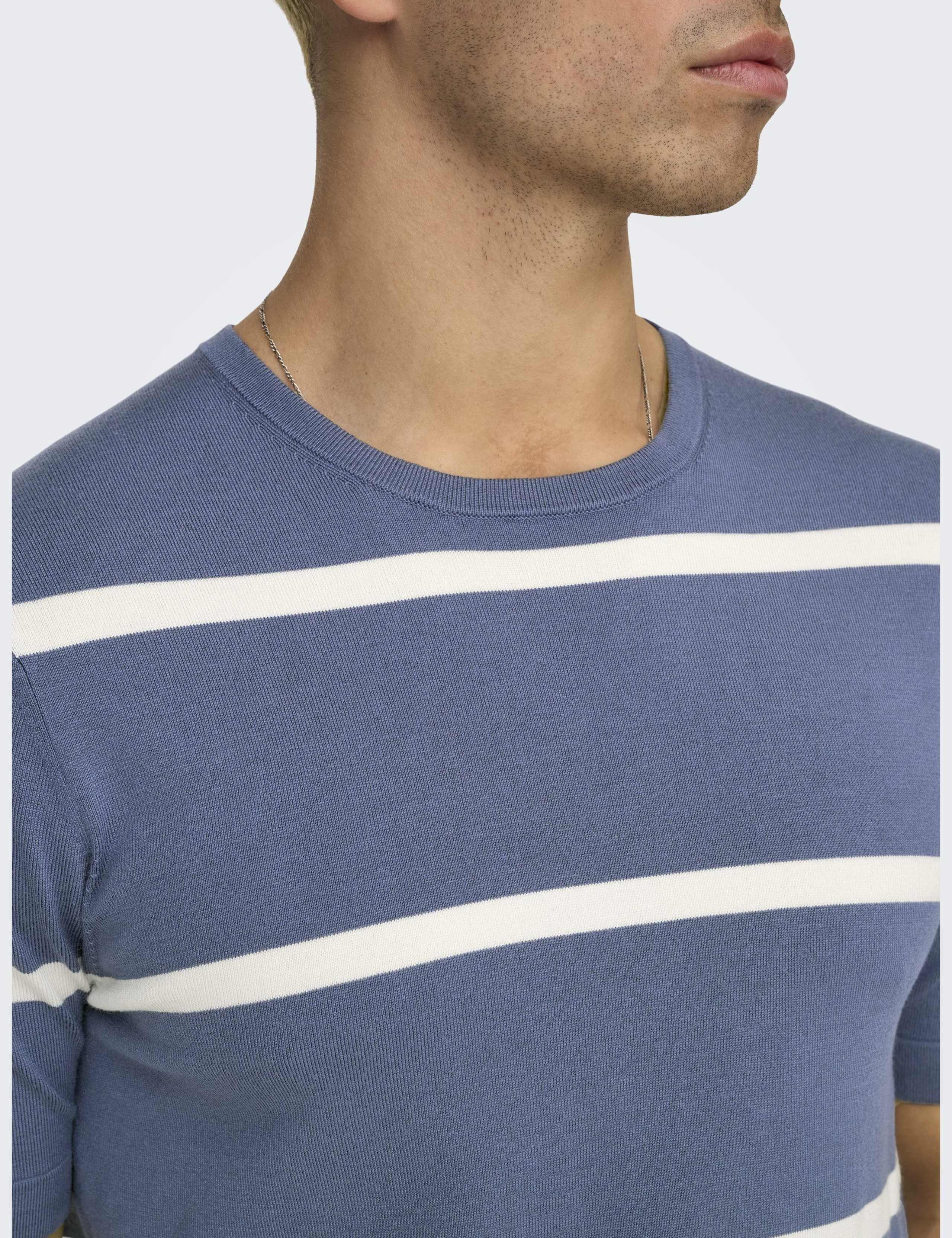 Striped Knitted T-Shirt 4 of 6