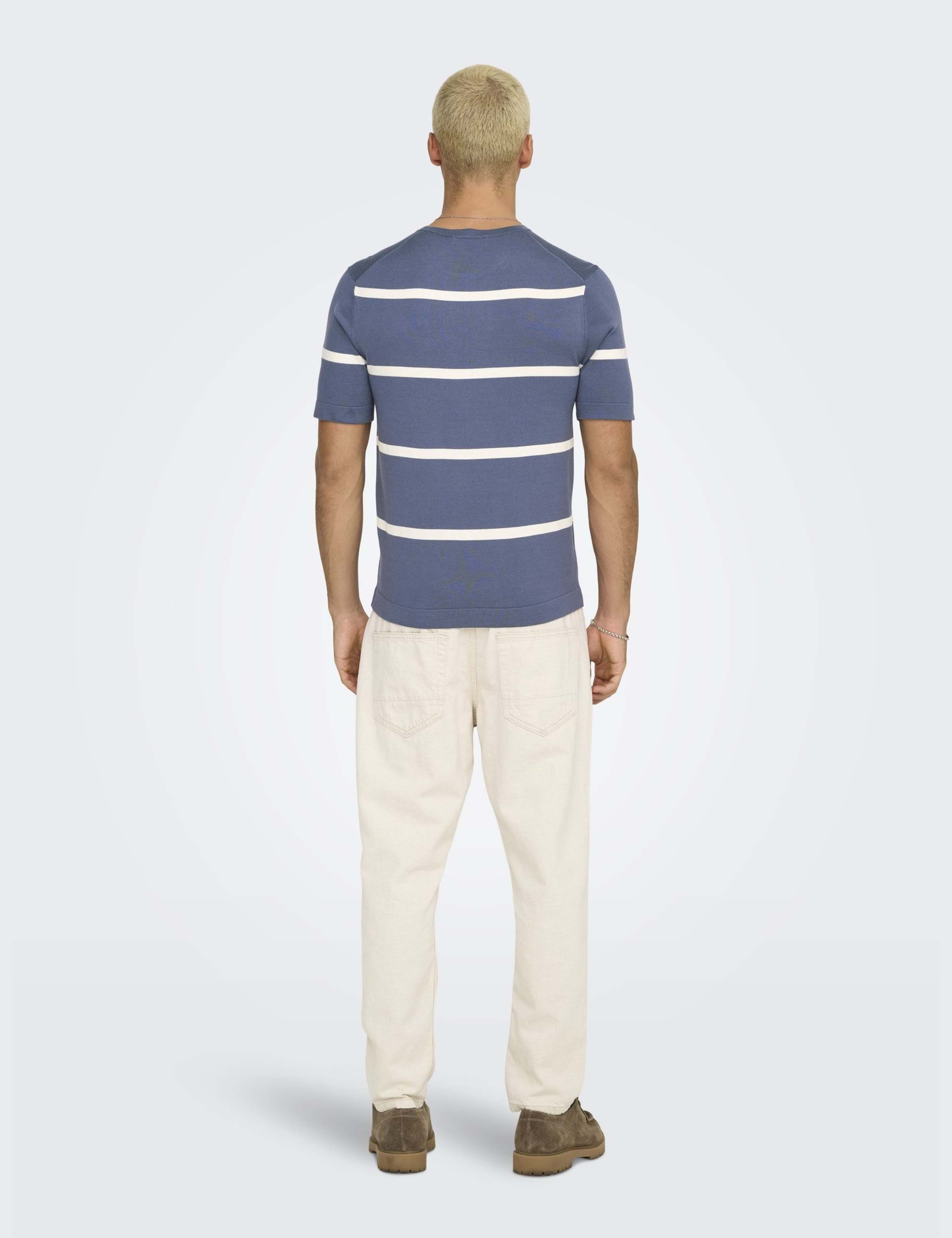 Striped Knitted T-Shirt 5 of 6