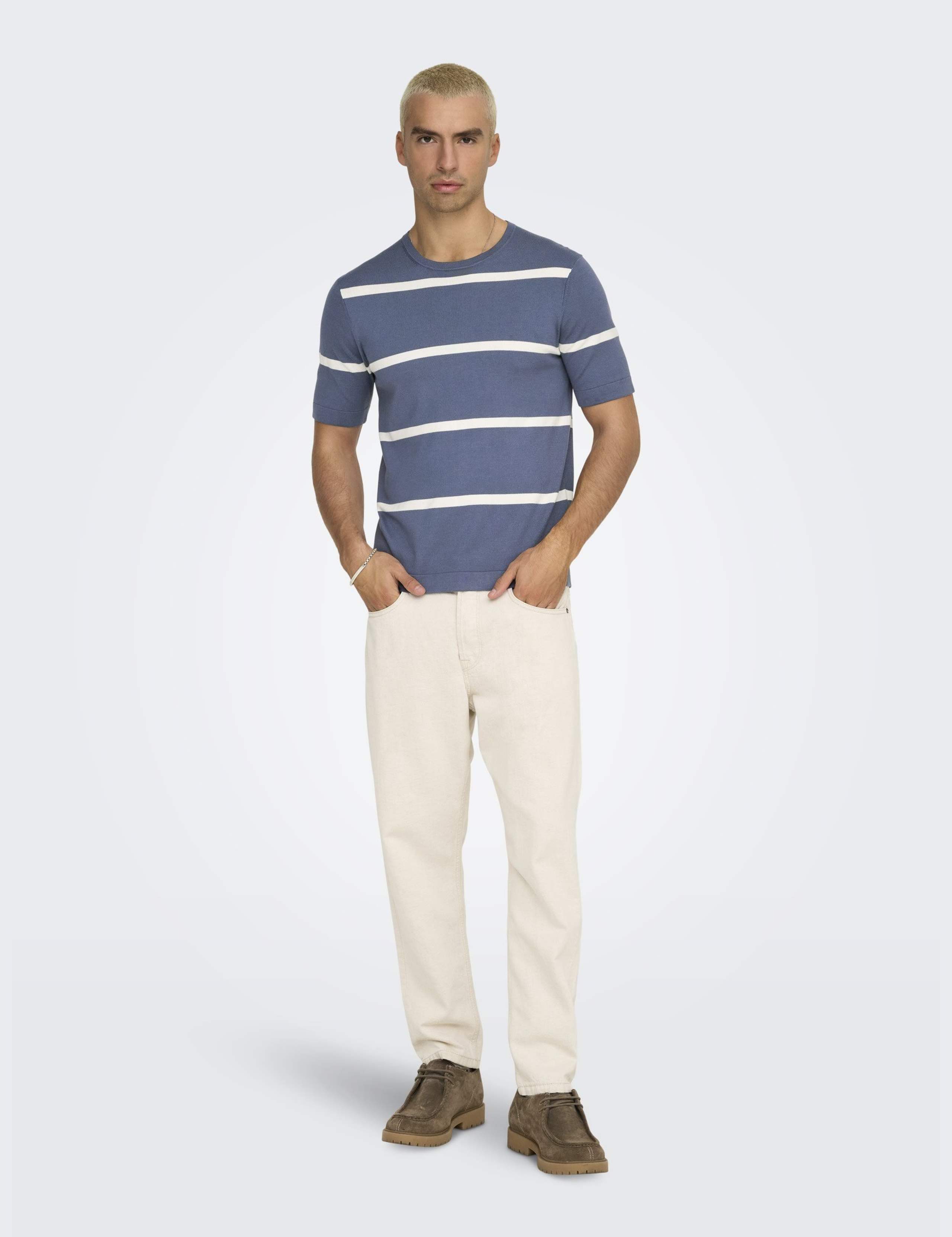 Striped Knitted T-Shirt 6 of 6